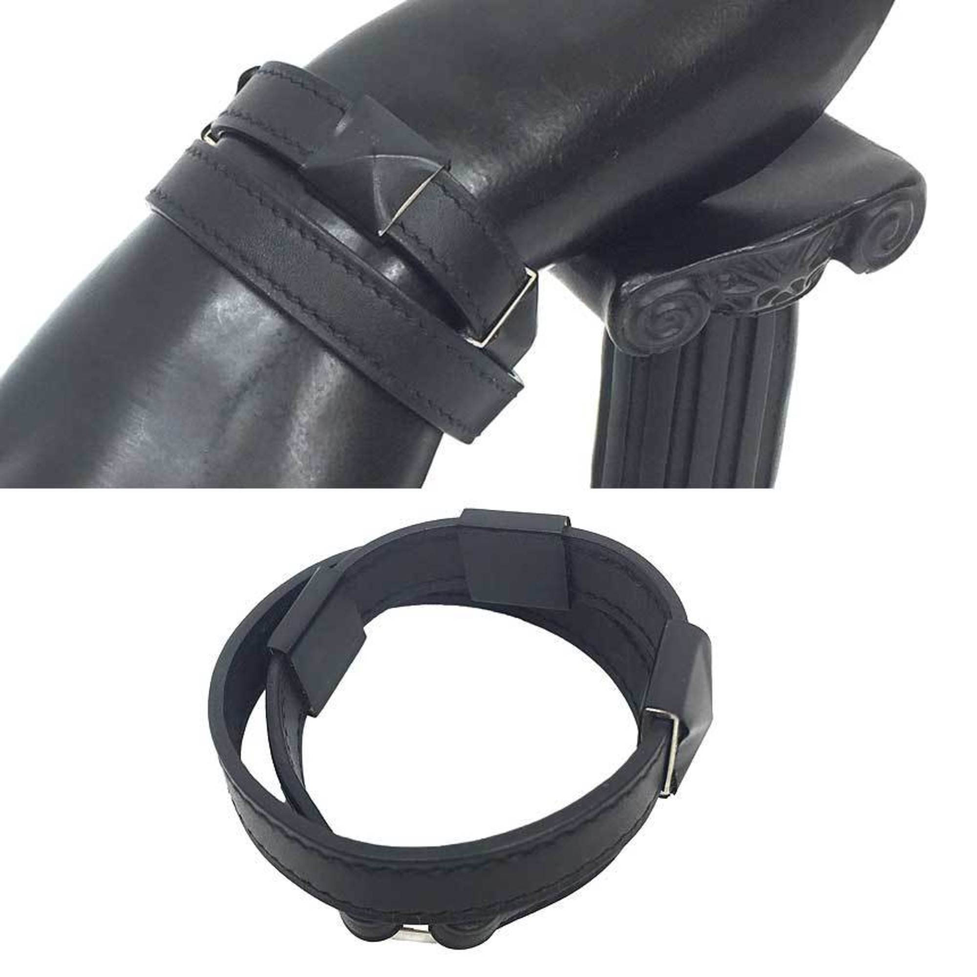 Medor Bracelet Leather Black Small