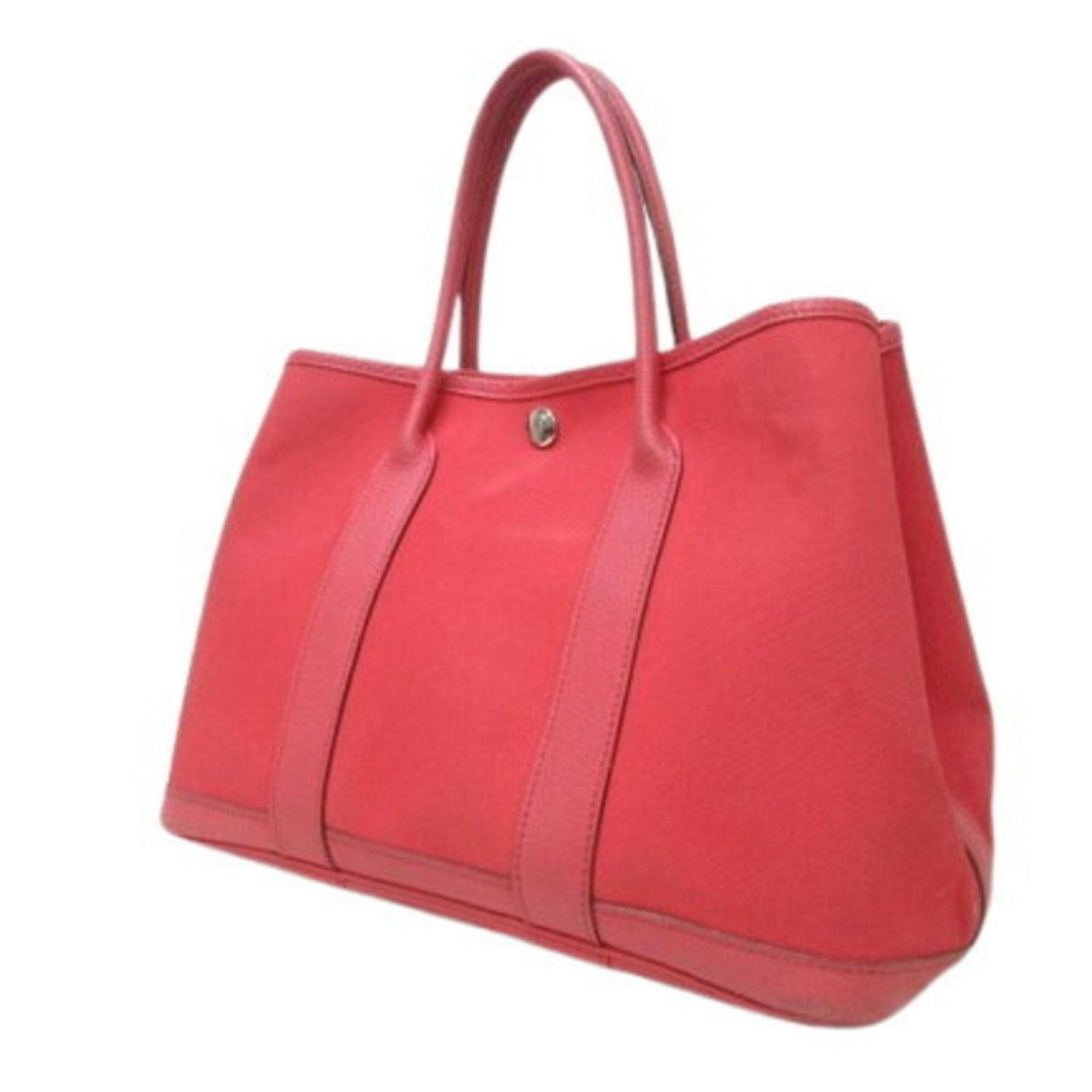 Garden Party Tote Toile and Leather 30