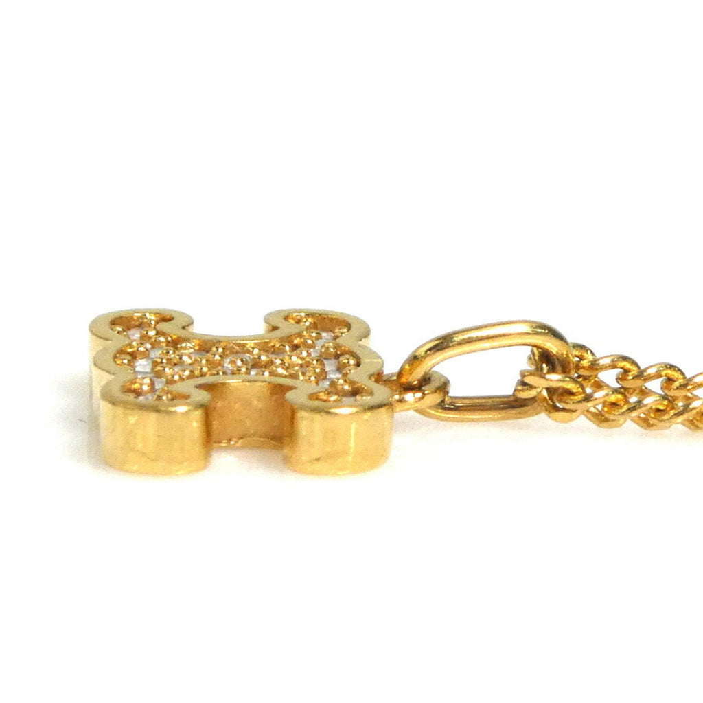 Triomphe Pendant Necklace Gold Metal