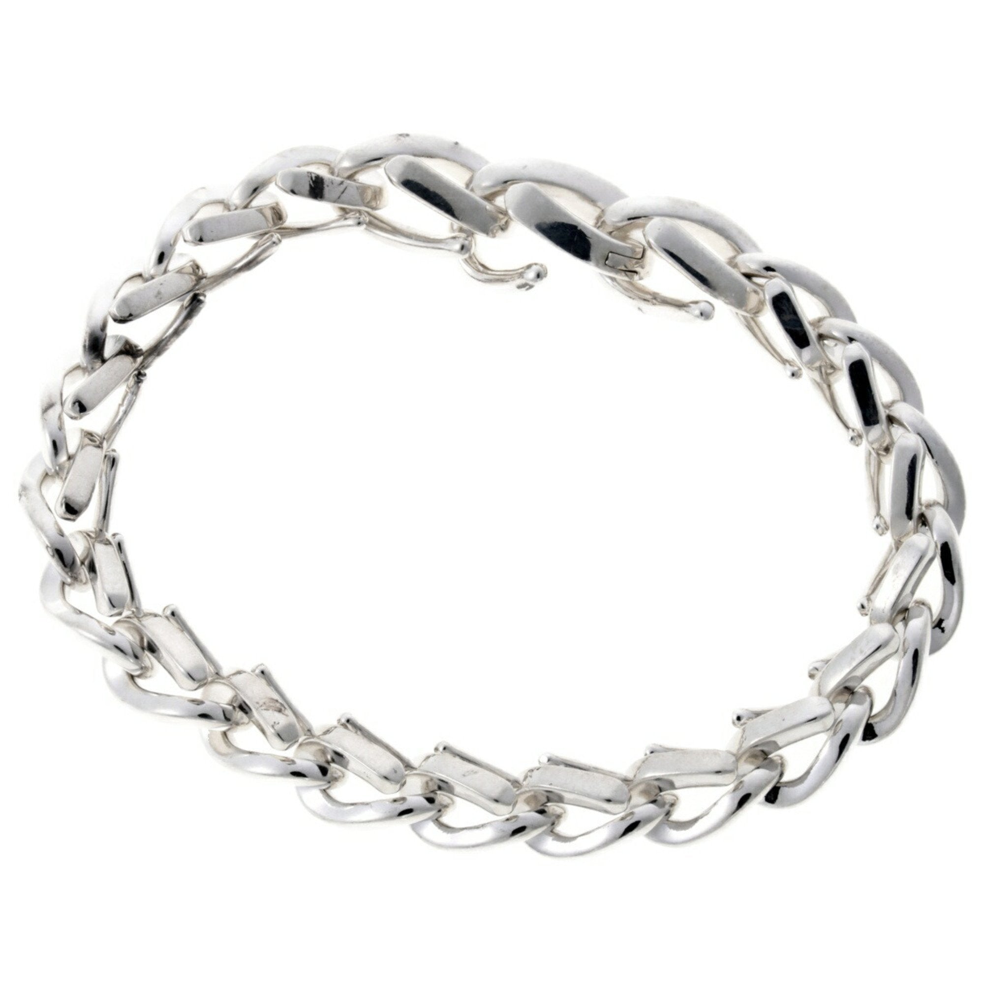Link Bracelet Sterling Silver Medium