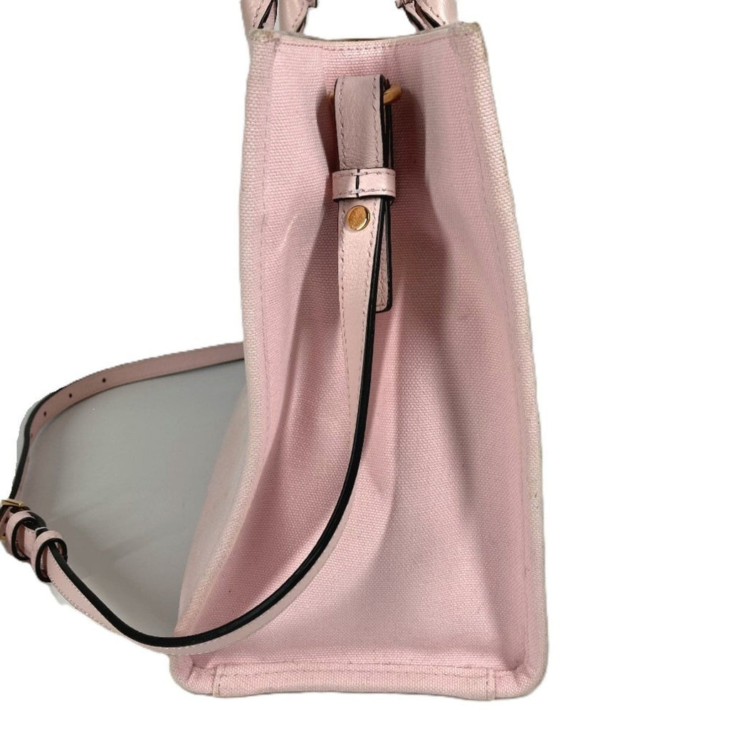 La Medusa Tote Embossed Canvas Large