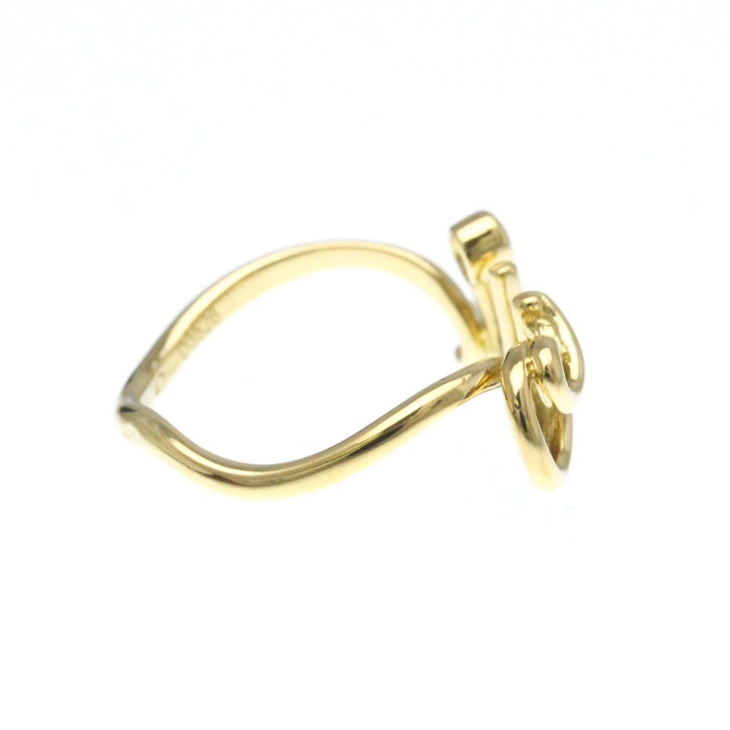 Band Ring 18K Yellow Gold with Diamond