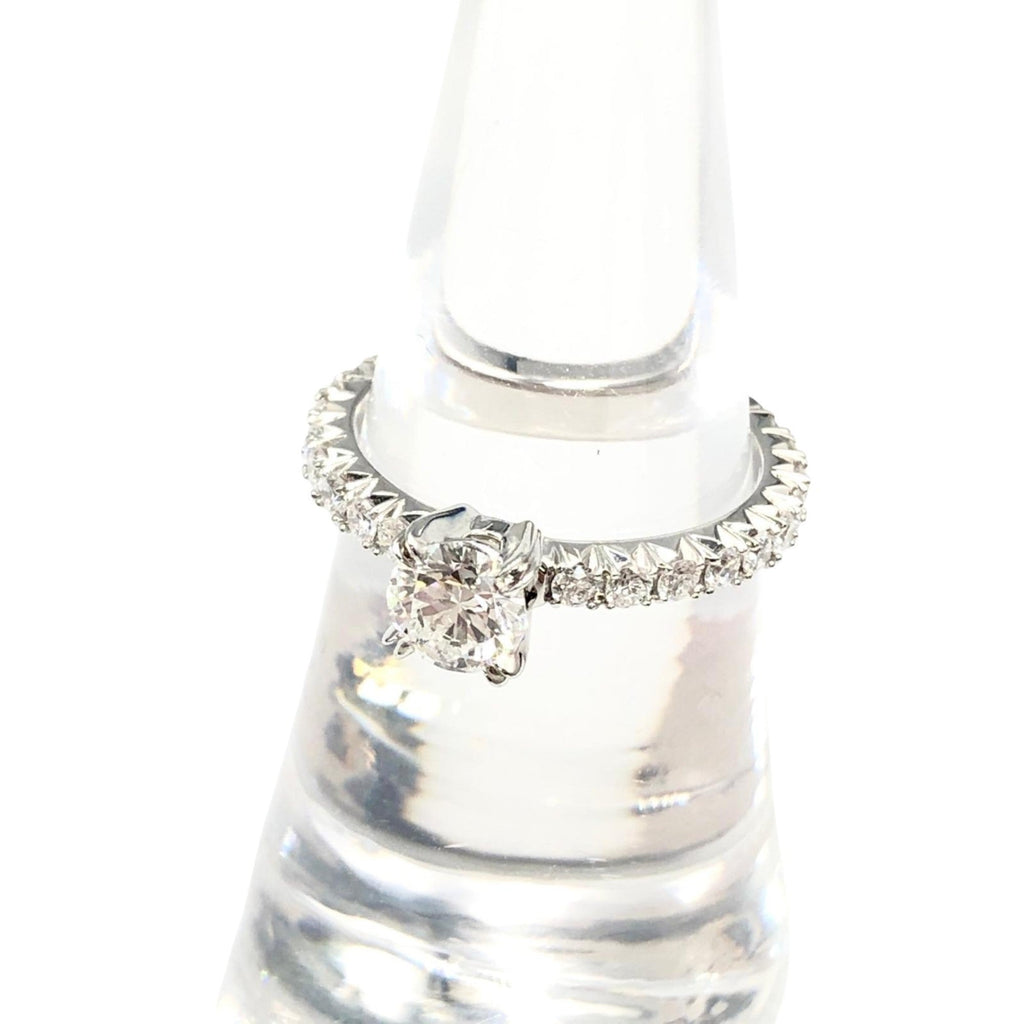 Brilliant Love Ring Platinum and Diamond