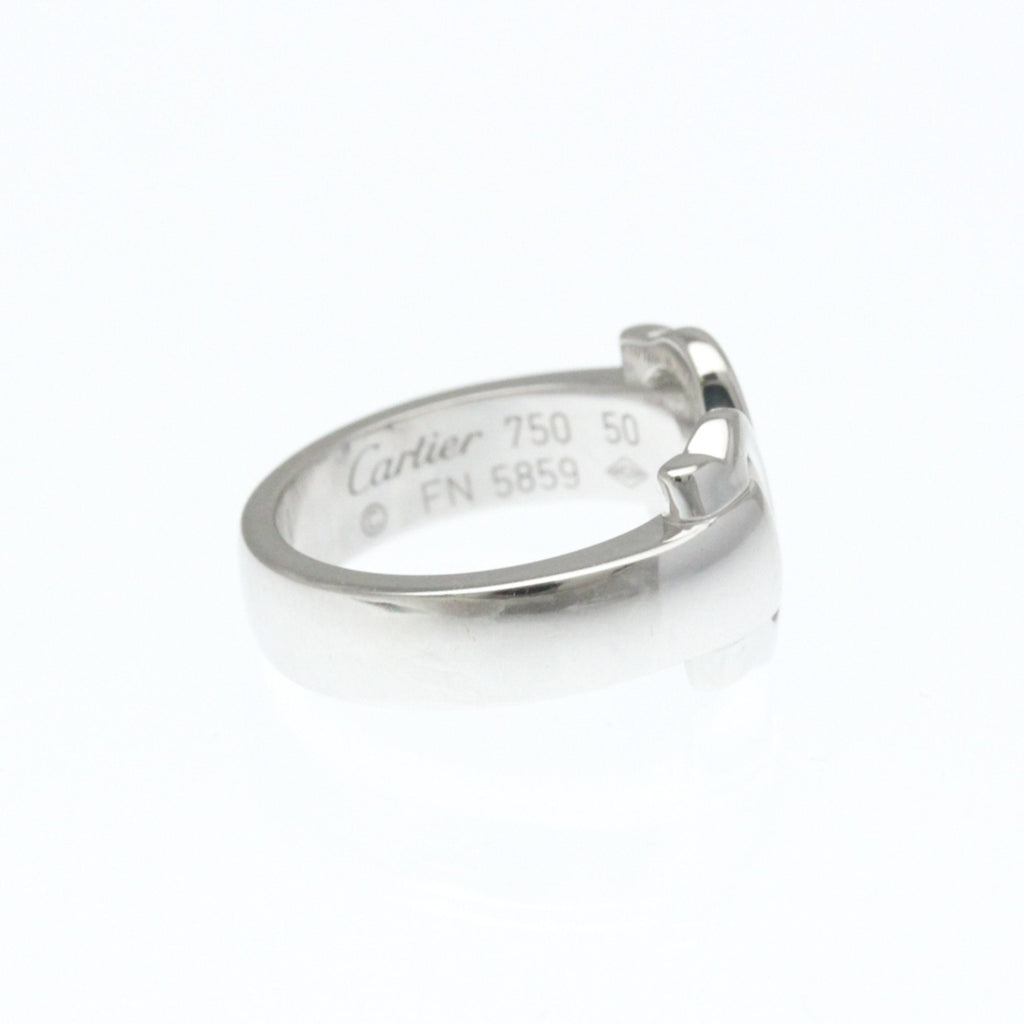 Boucle C2 Ring 18K White Gold