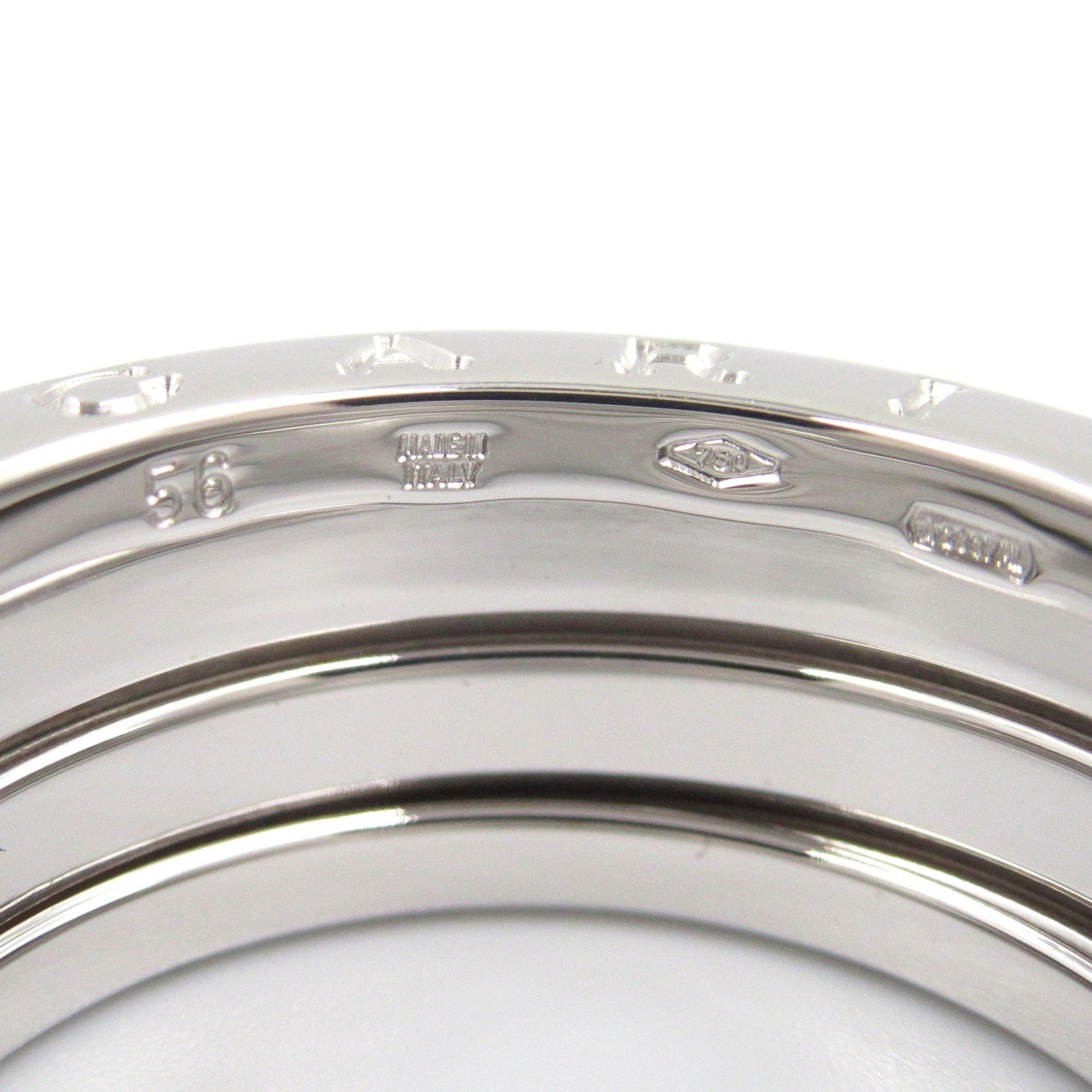 B.Zero1 Ring 18K White Gold and Sterling Silver