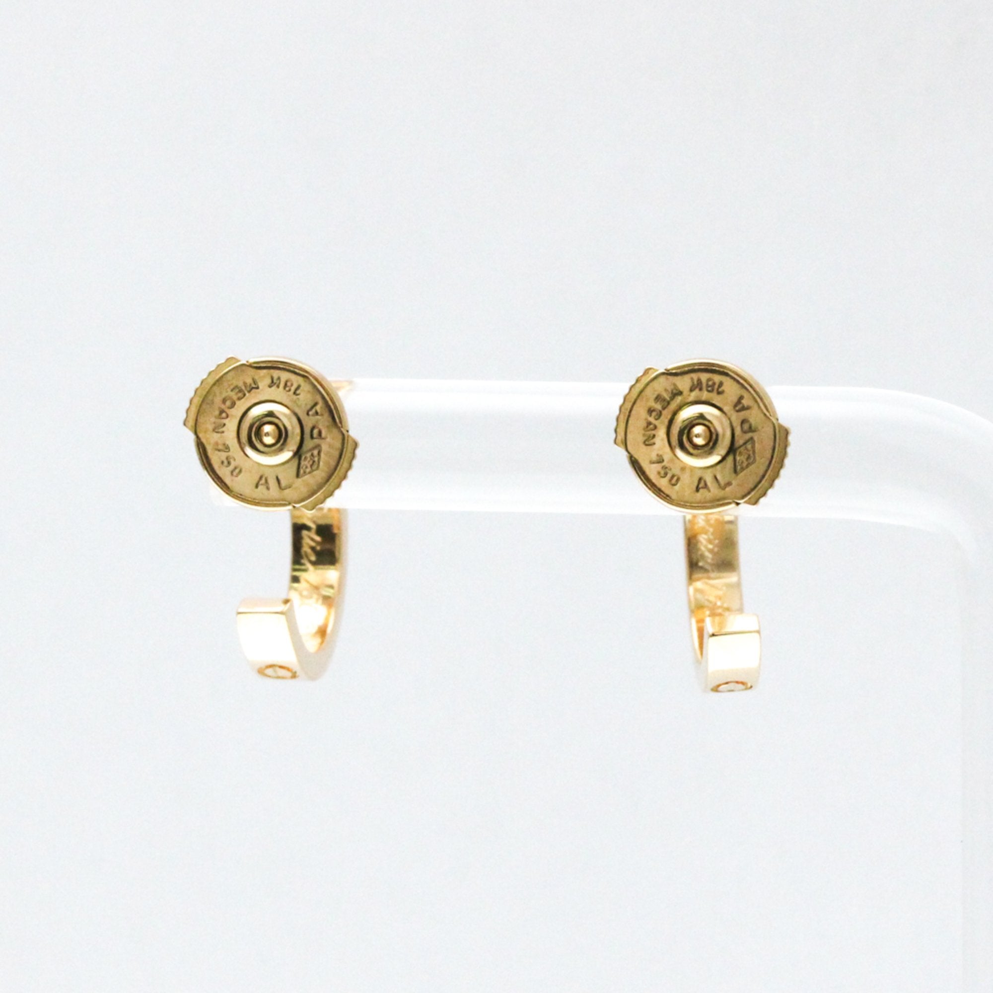Earrings Stud 18K Rose Gold