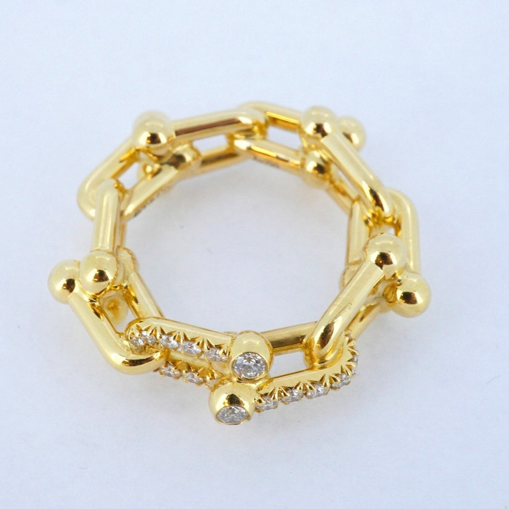 Ring 18K Yellow Gold with Diamond