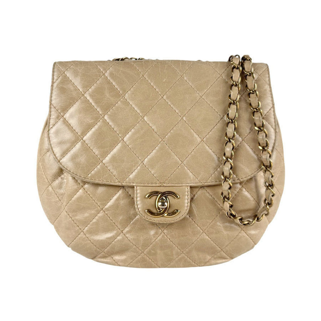 Dubai Messenger Bag Quilted Aged Calfskin Medium