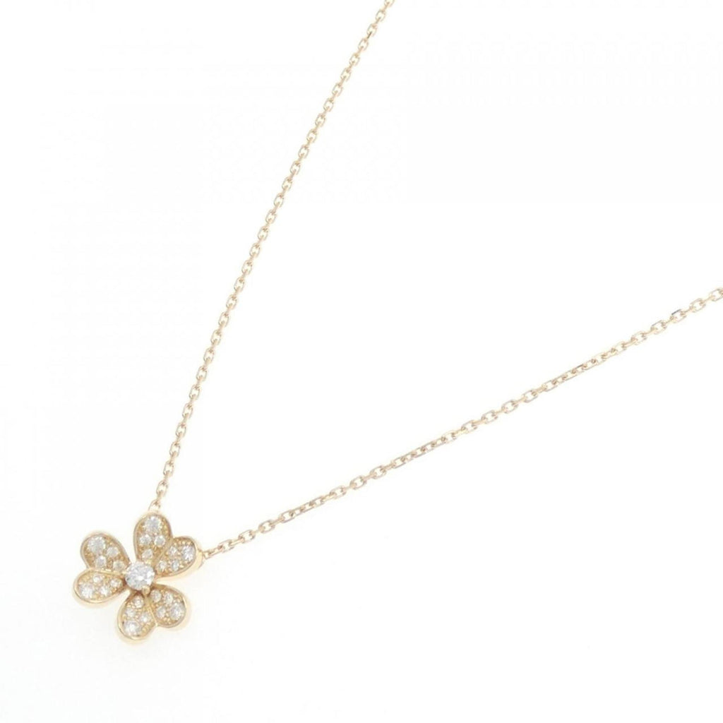Frivole Pendant Necklace 18K Yellow Gold with Diamond Mini