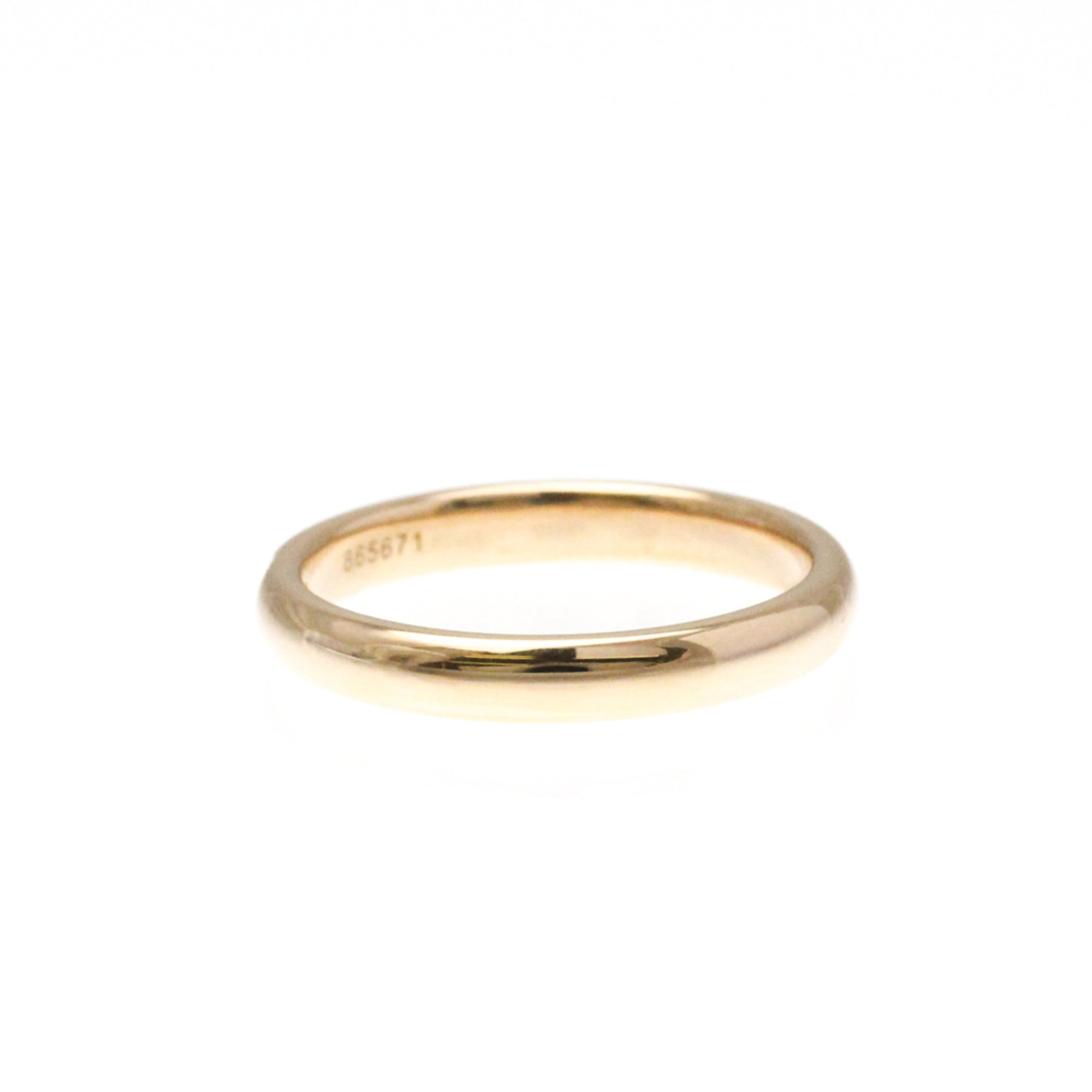 Band Ring 18K Rose Gold With Diamond