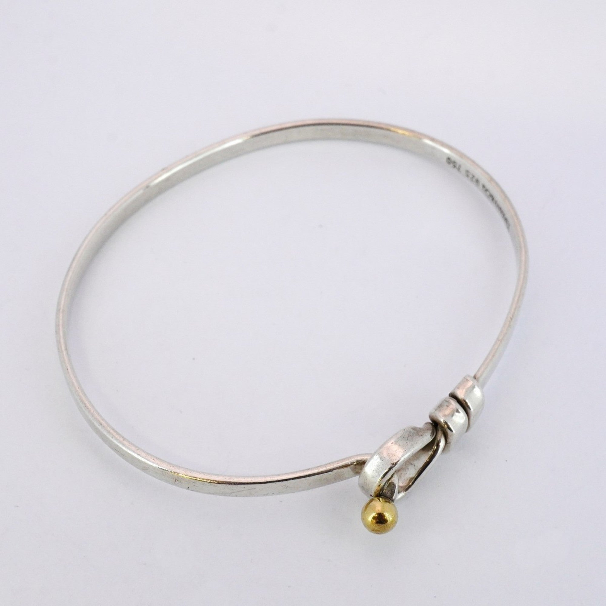 Bracelet 18K Yellow Gold and Sterling Silver