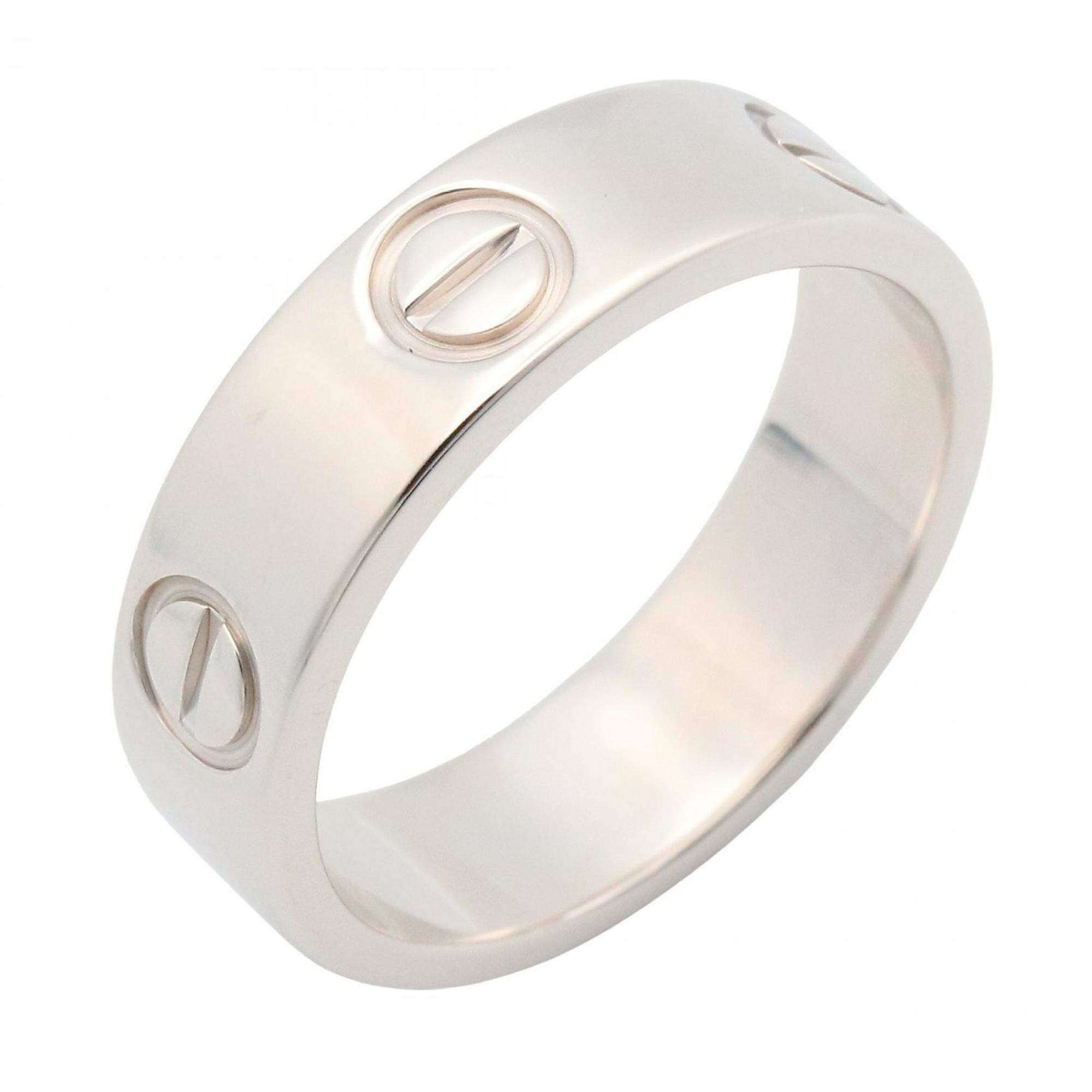 Love Ring 18K White Gold