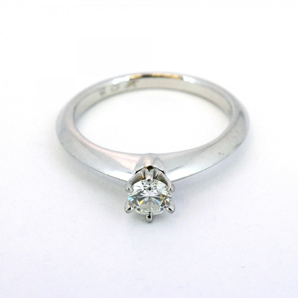 Solitaire Ring Platinum with Diamond