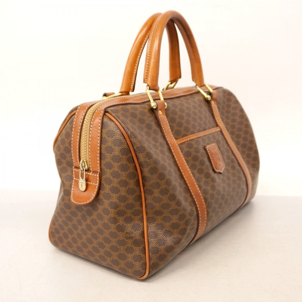 Vintage Duffle Bag Macadam Coated Canvas Medium