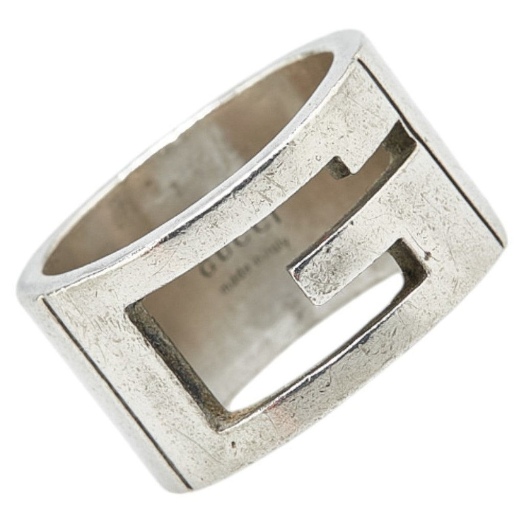 G Open Ring Sterling Silver