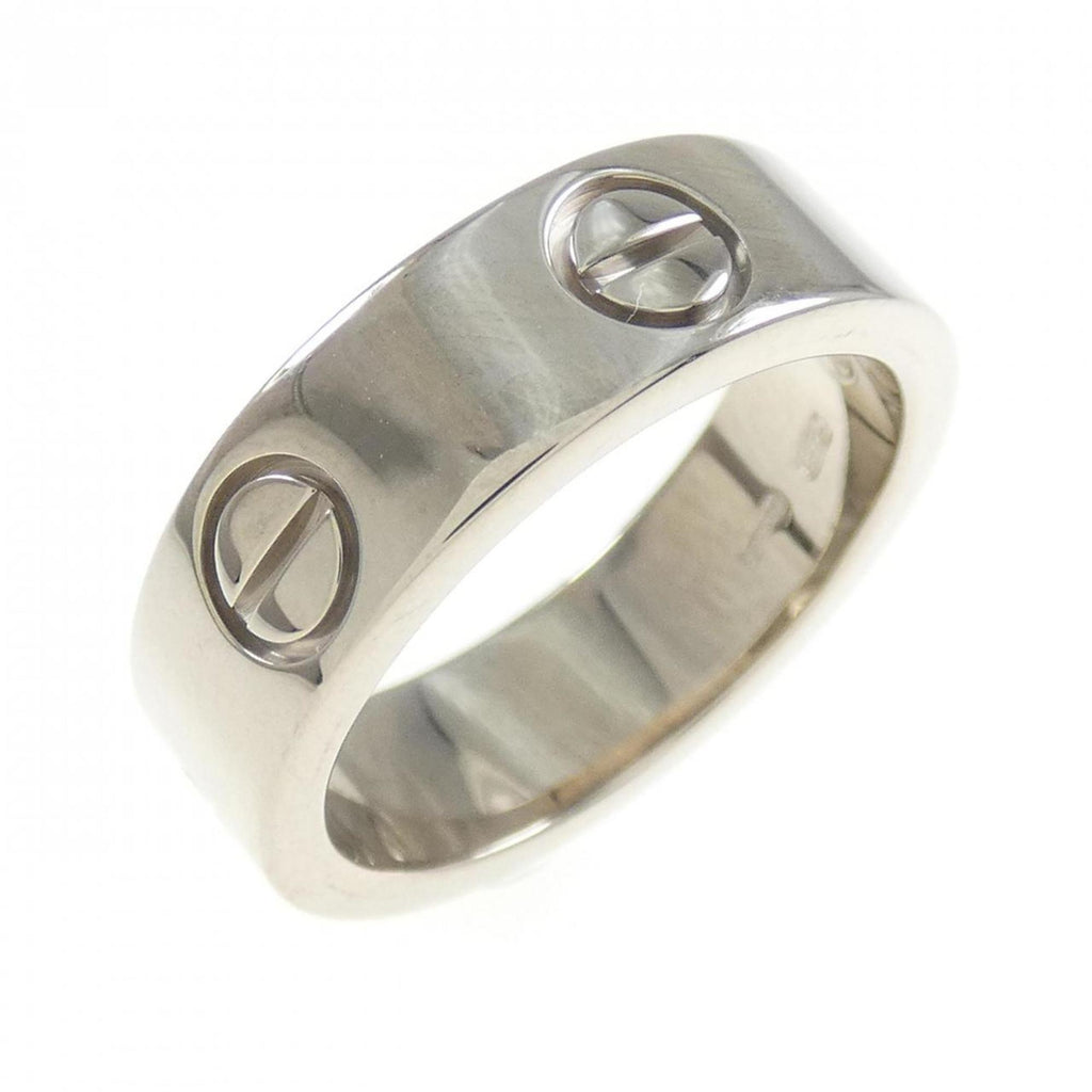 Love Ring 18K White Gold