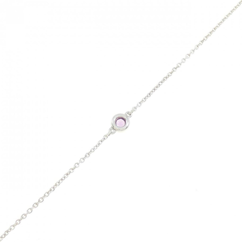 Elsa Peretti Diamonds By The Yard Pendant Necklace Sterling Silver