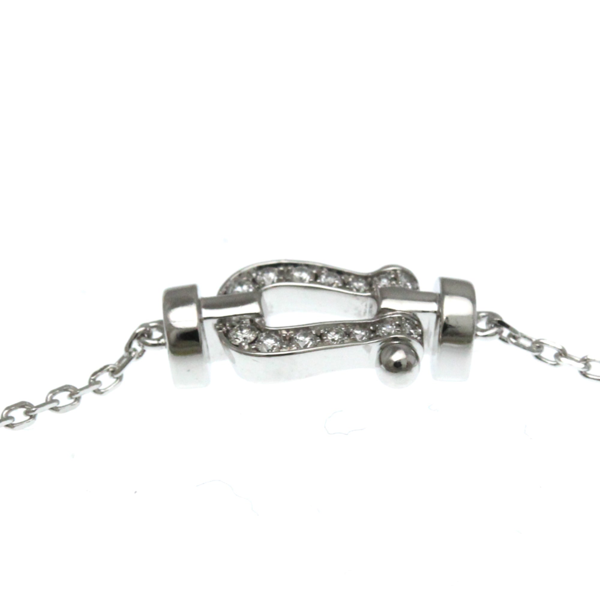 Force 10 Bracelet 18K White Gold Mini with Diamond