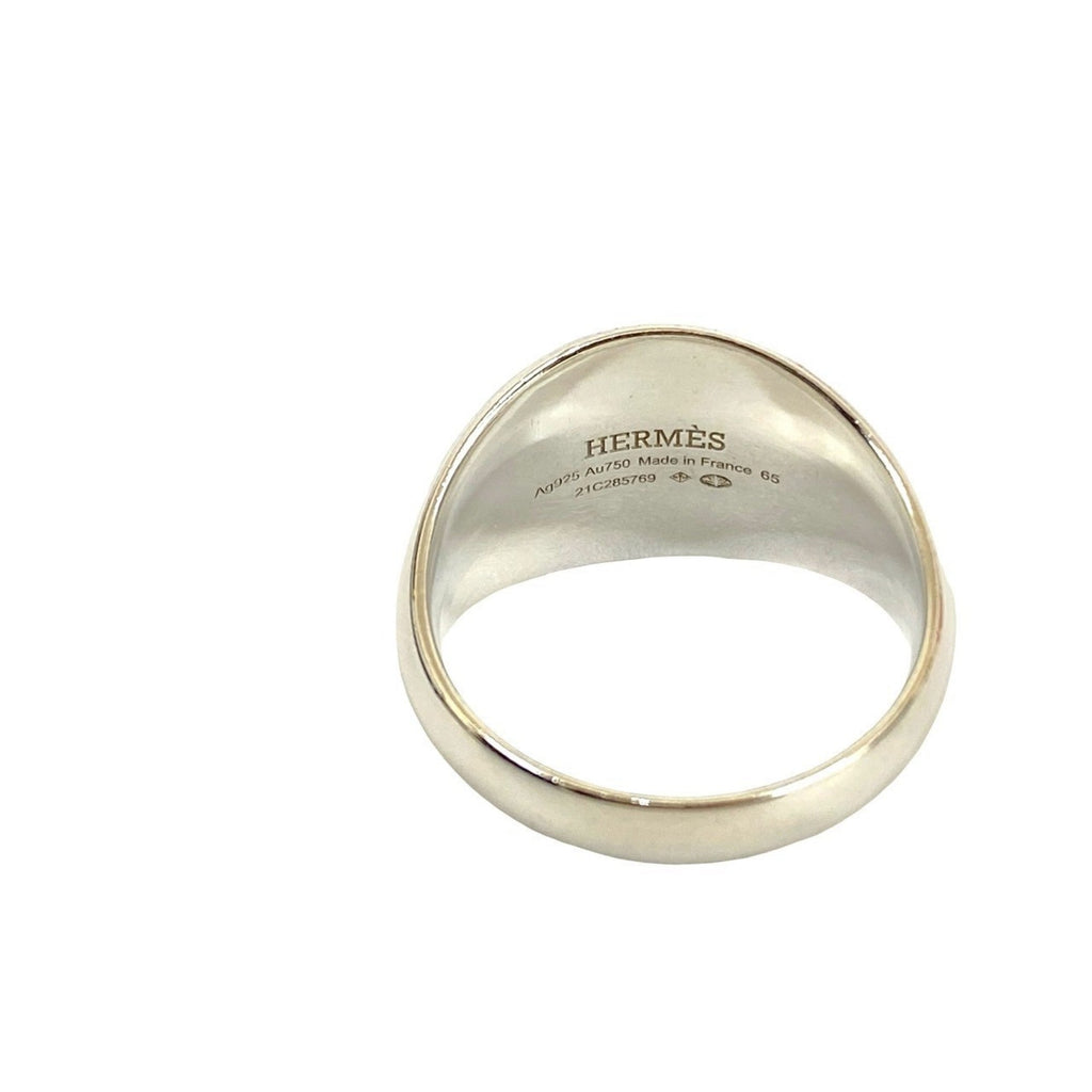 Ring 18K Rose Gold and Sterling Silver