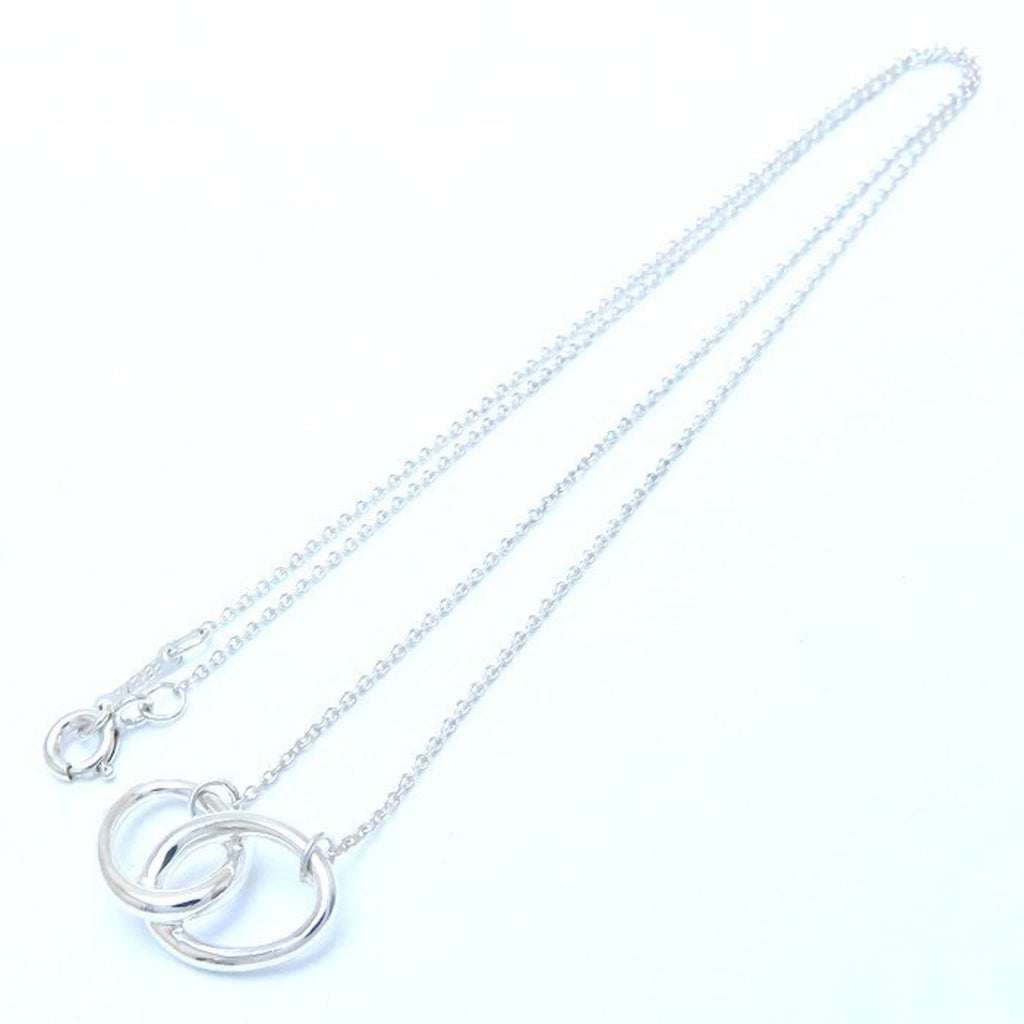 Elsa Peretti Pendant Necklace Sterling Silver 10mm