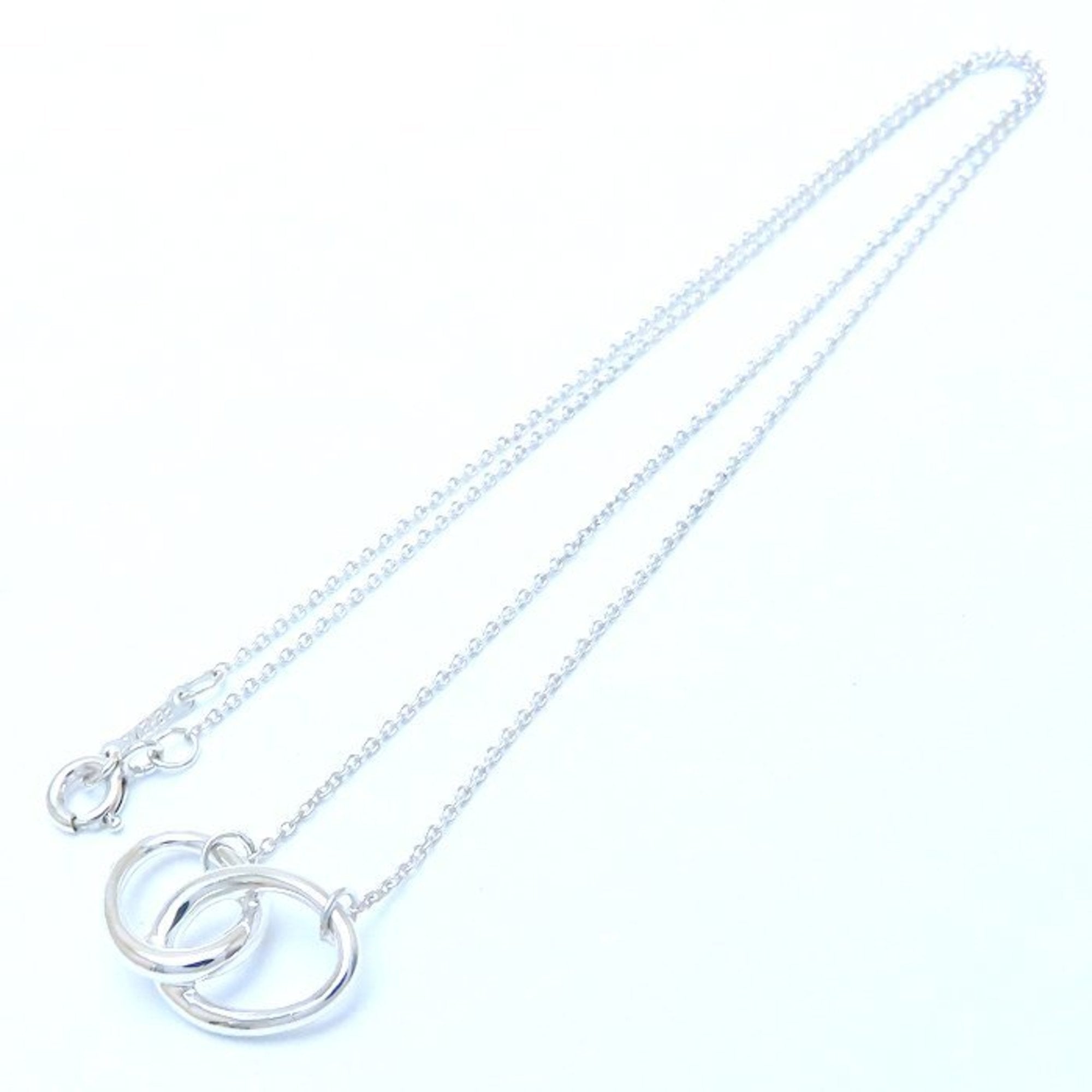 Elsa Peretti Pendant Necklace Sterling Silver 10mm