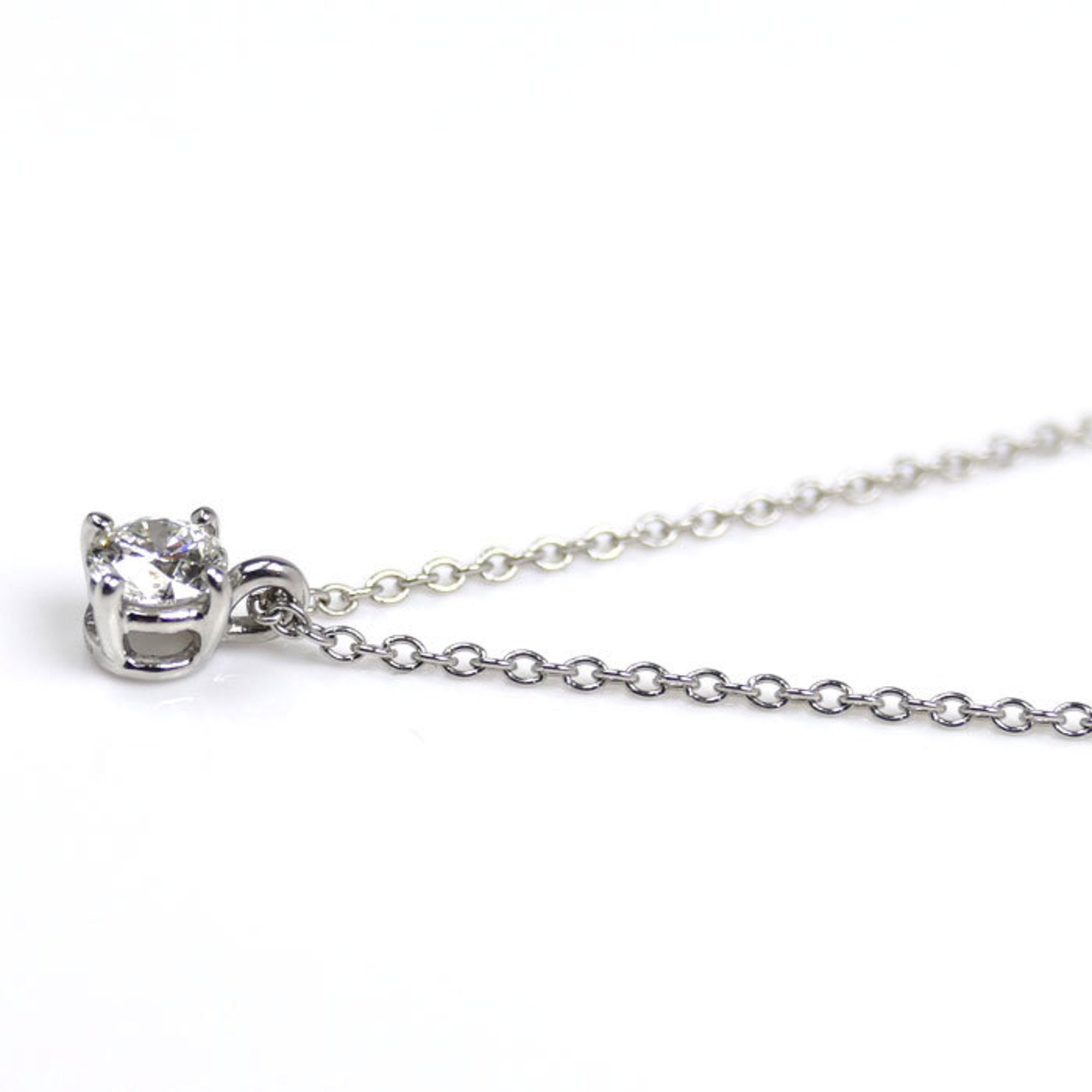 Pendant Necklace Platinum with Diamond