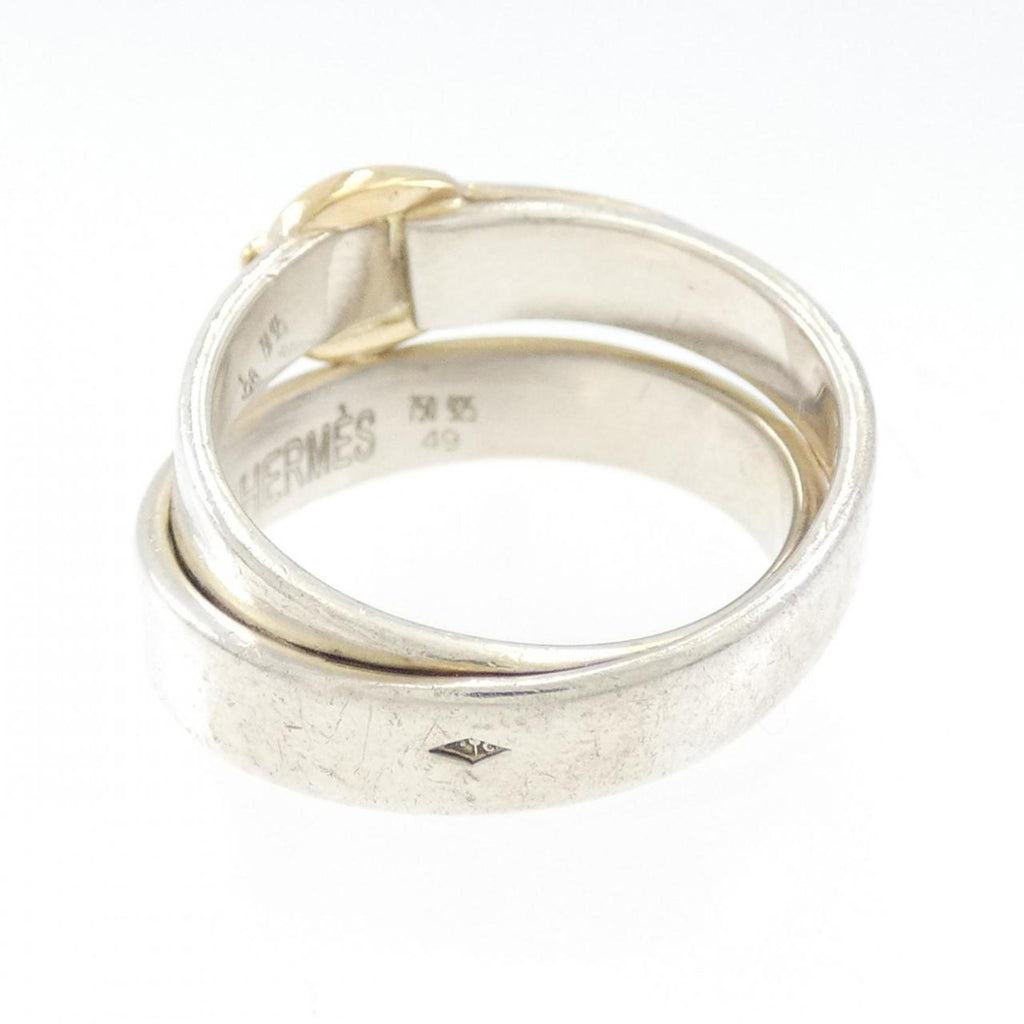 Ring Sterling Silver and 18K Yellow Gold
