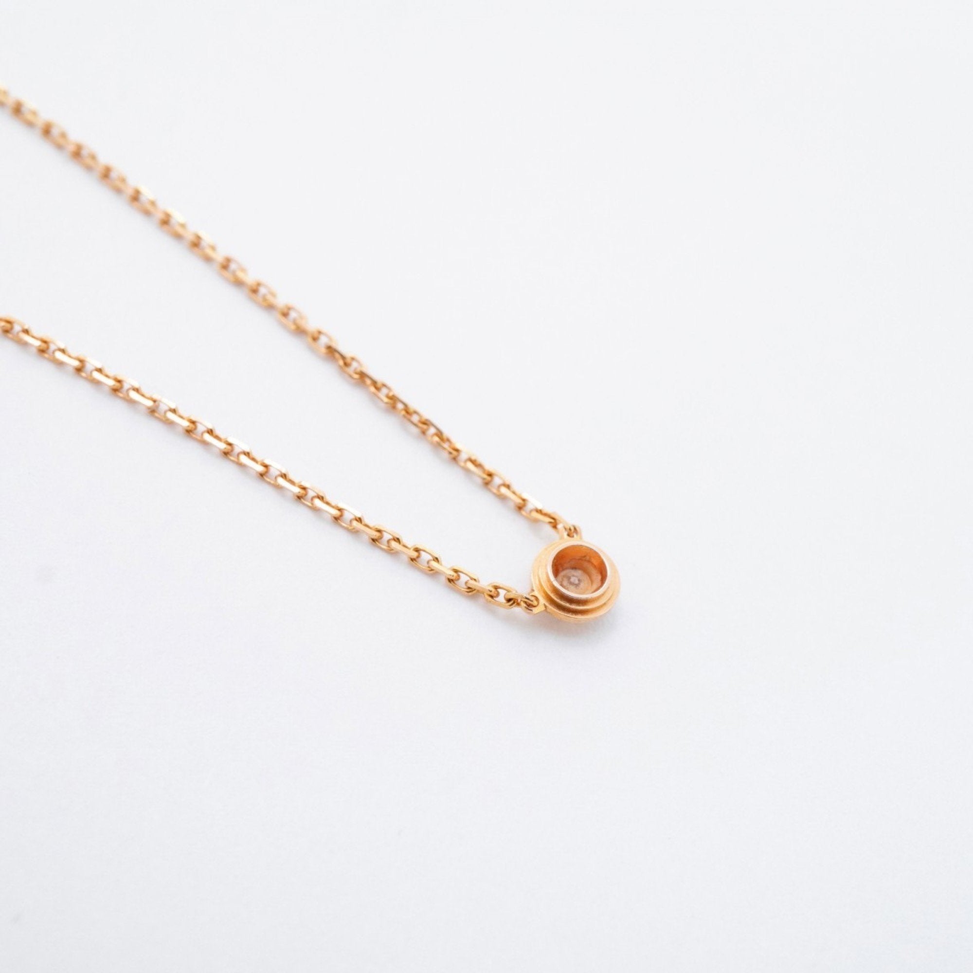 Amour XS 1PD Pendant Necklace 18K Rose Gold with Diamond
