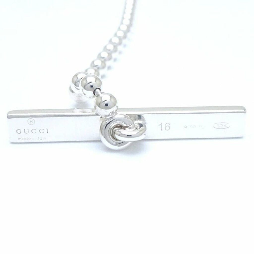 Double G Bracelet Enamel and Sterling Silver
