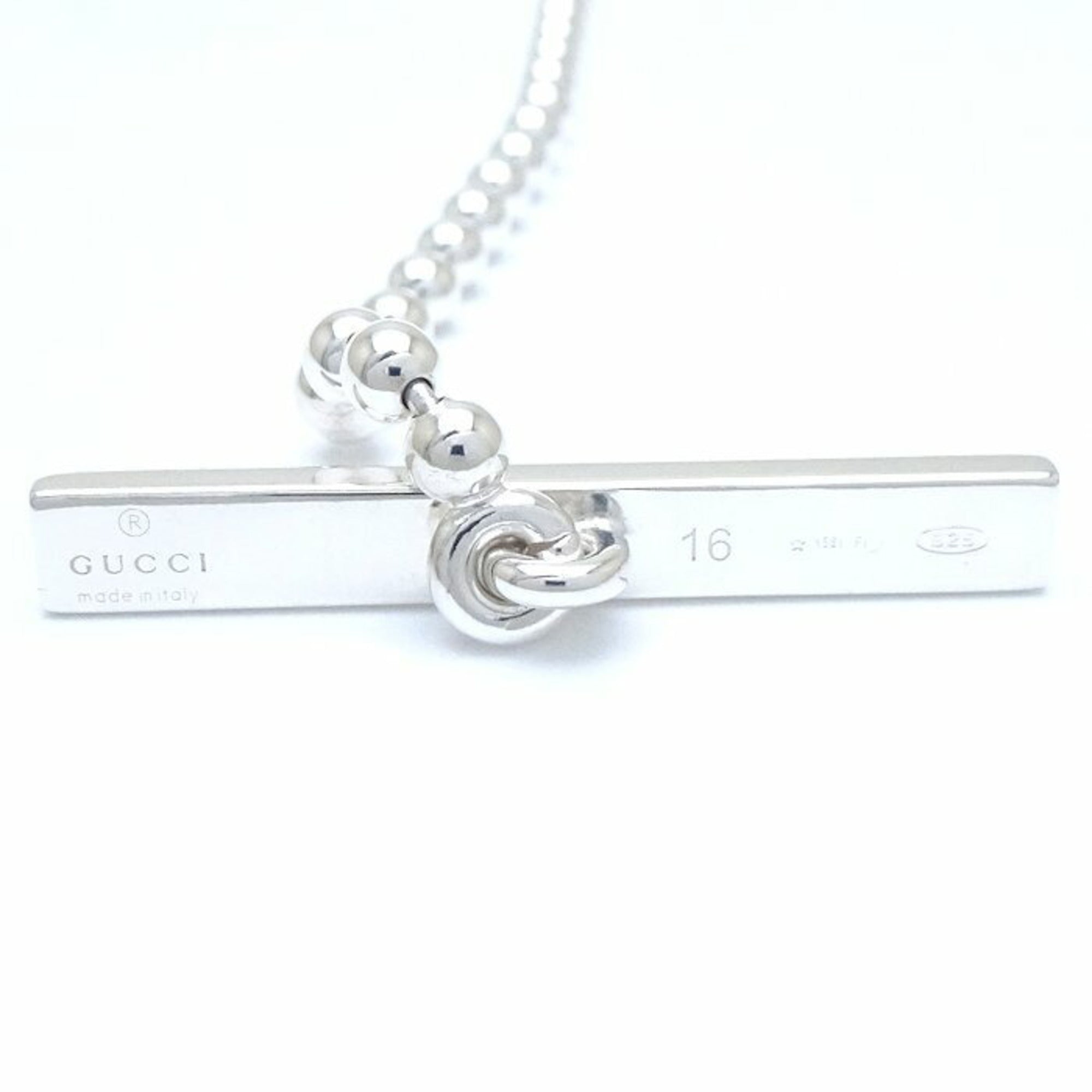 Double G Bracelet Enamel and Sterling Silver