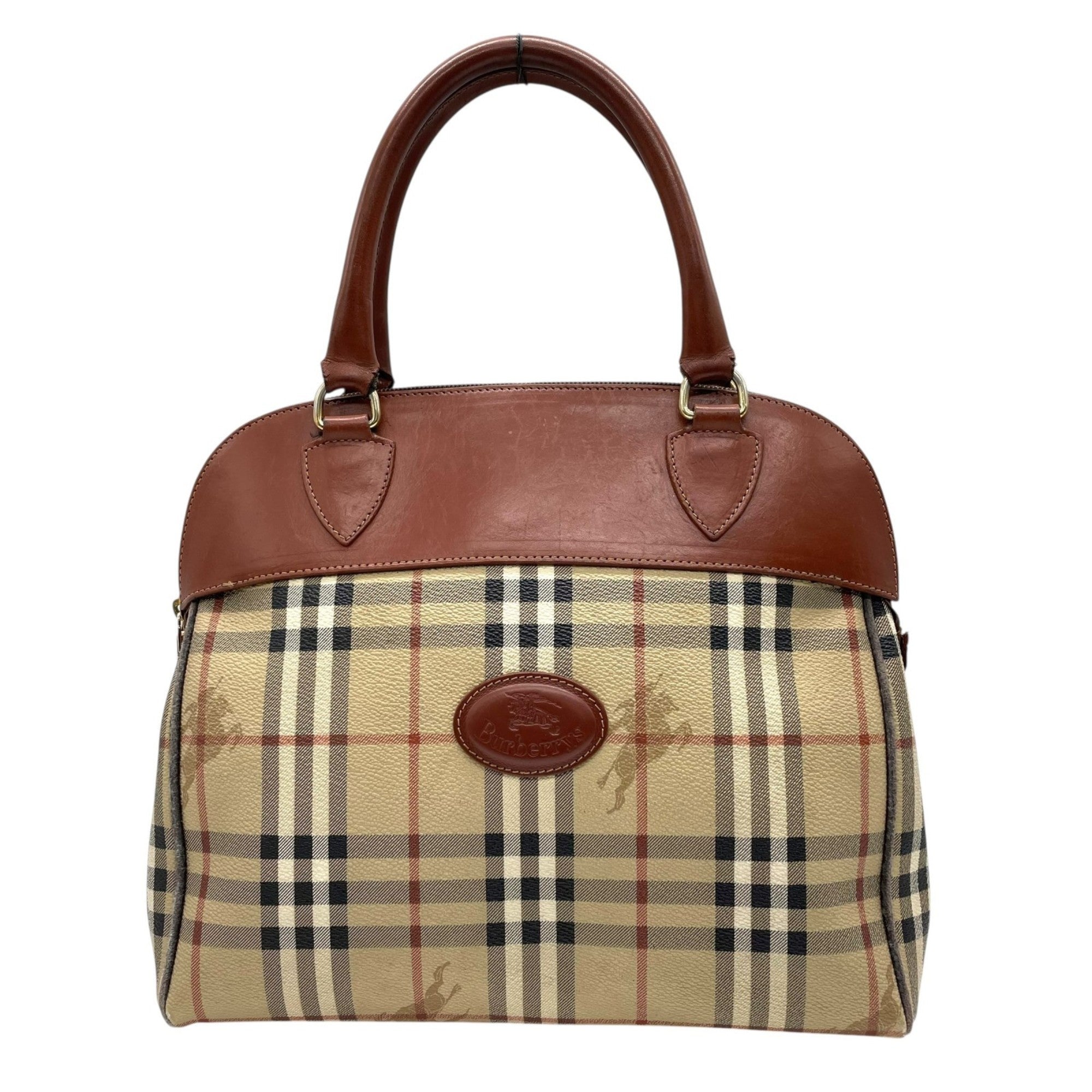 Hepburn Convertible Tote Haymarket Coated Canvas and Leather Small