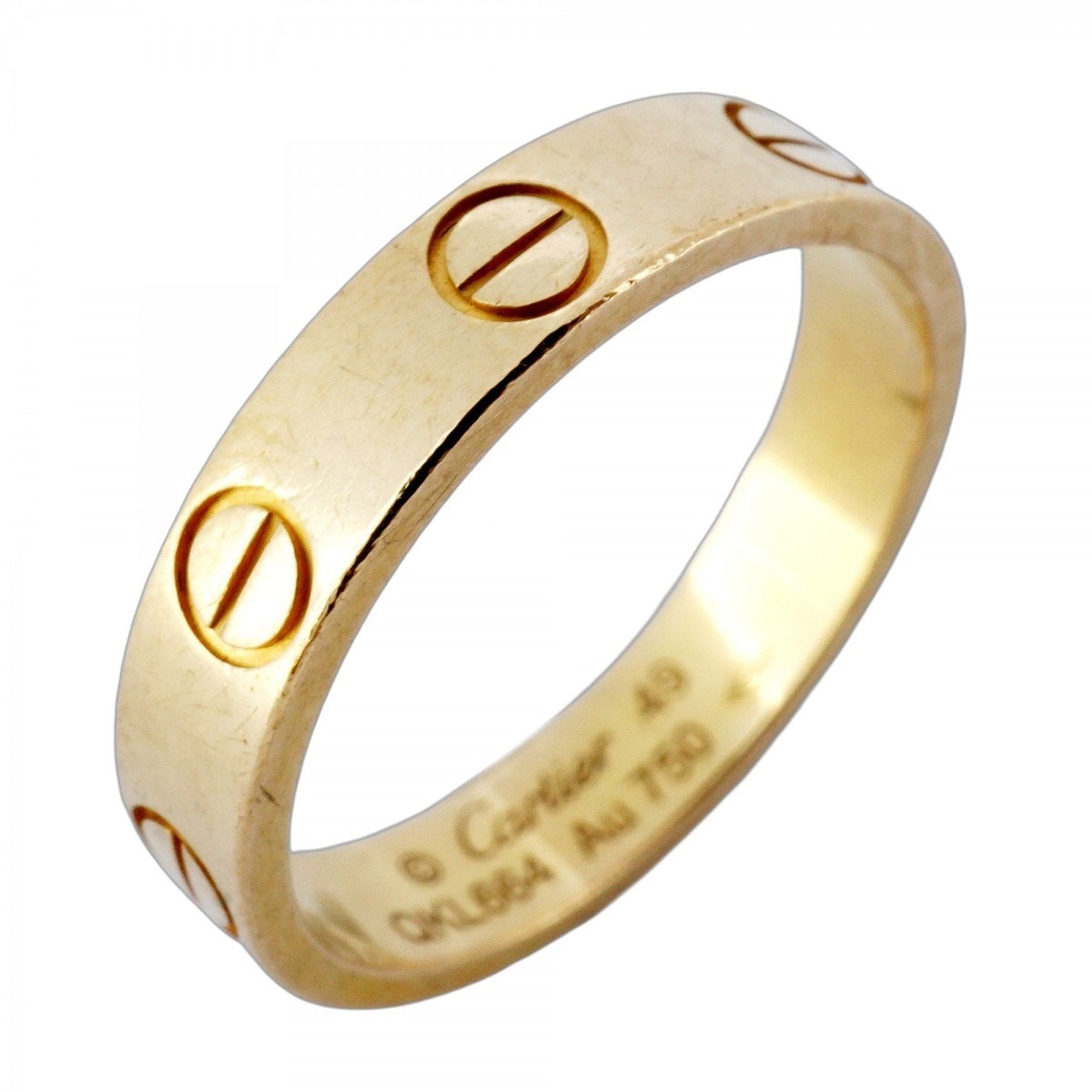 Mini Love Ring 18K Yellow Gold
