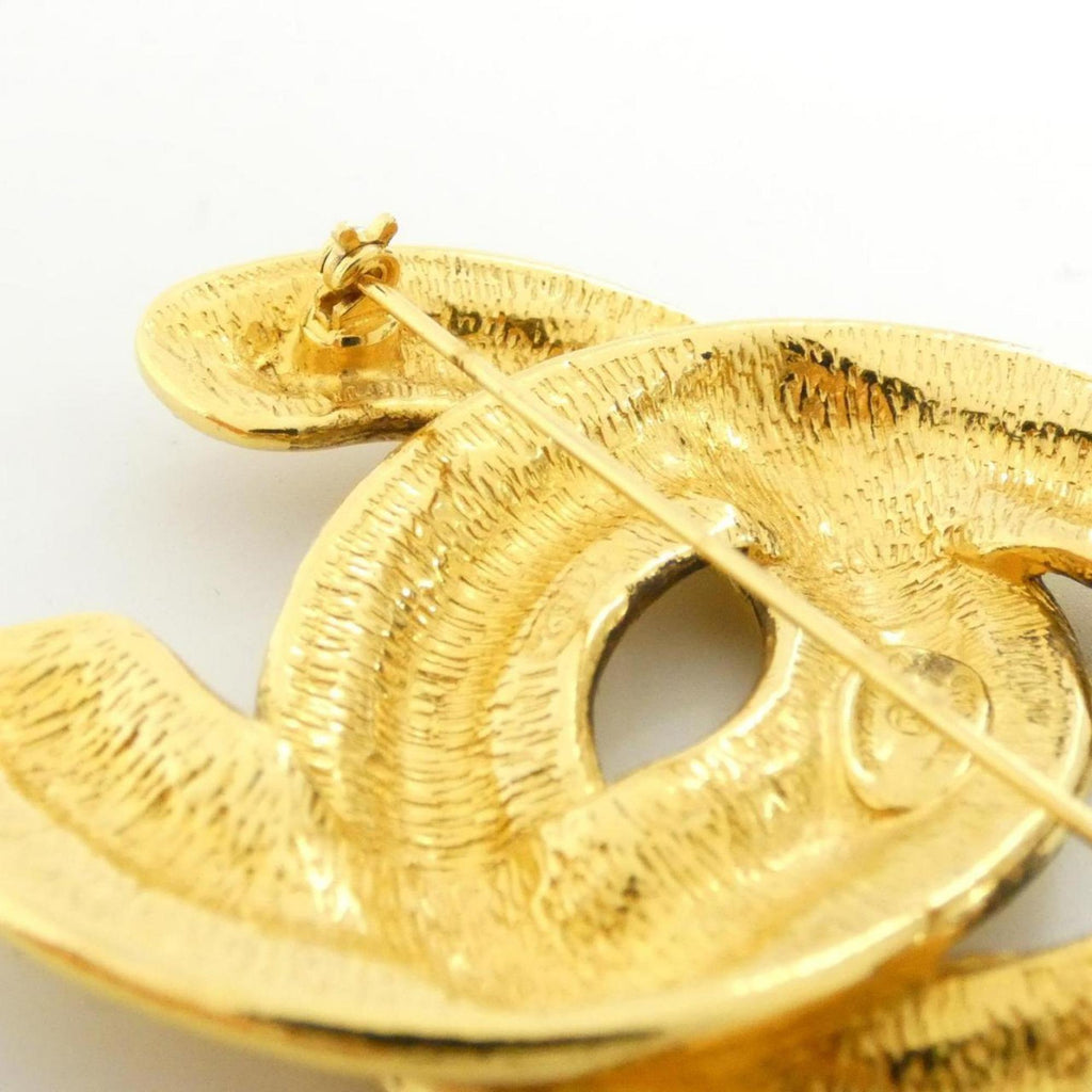 Brooch Gold-Tone Metal