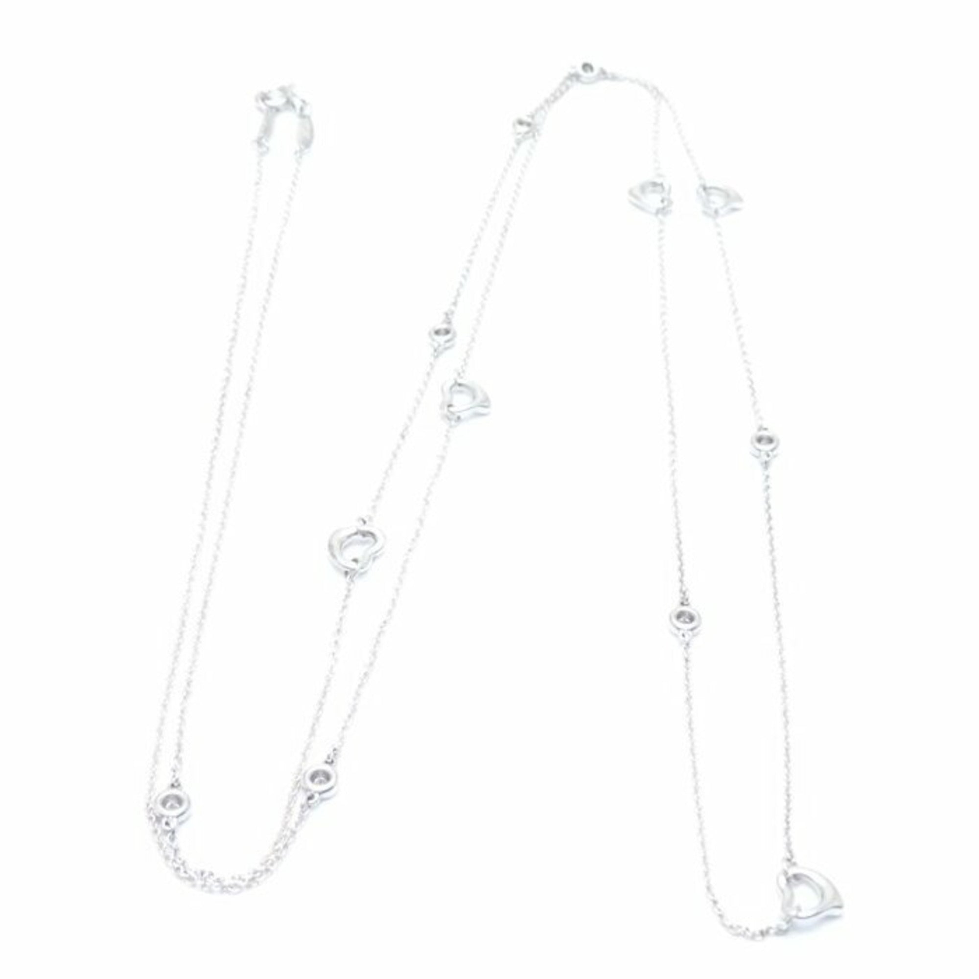 Elsa Peretti Pendant Necklace Sterling Silver 6.3mm