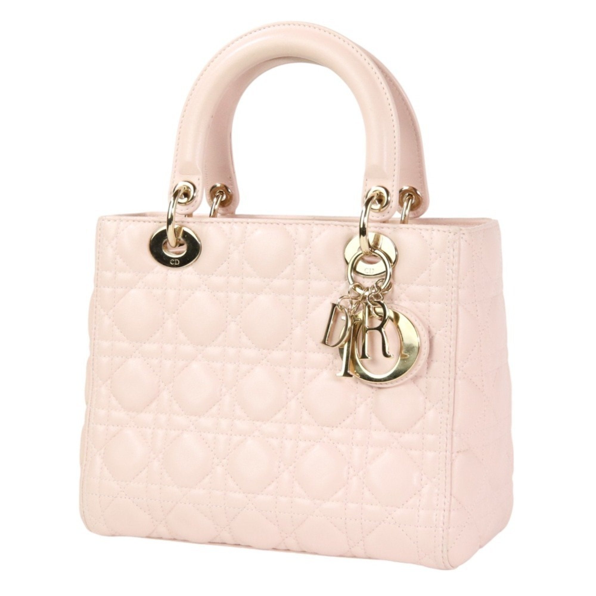 Lady Dior Bag Cannage Quilt Lambskin Medium