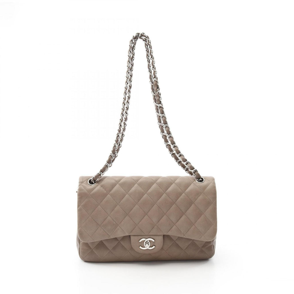 Classic Double Flap Bag Quilted Caviar Jumbo