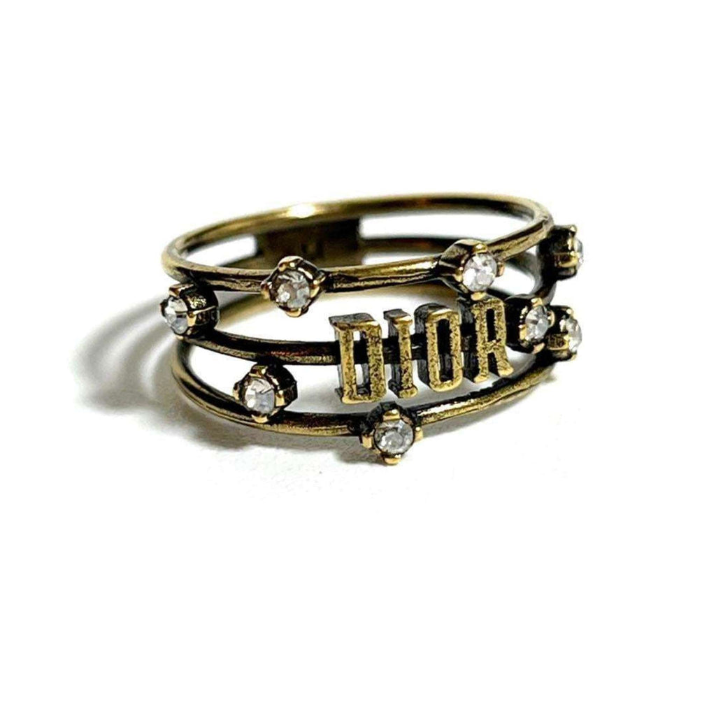 Ring Metal and Rhinestone