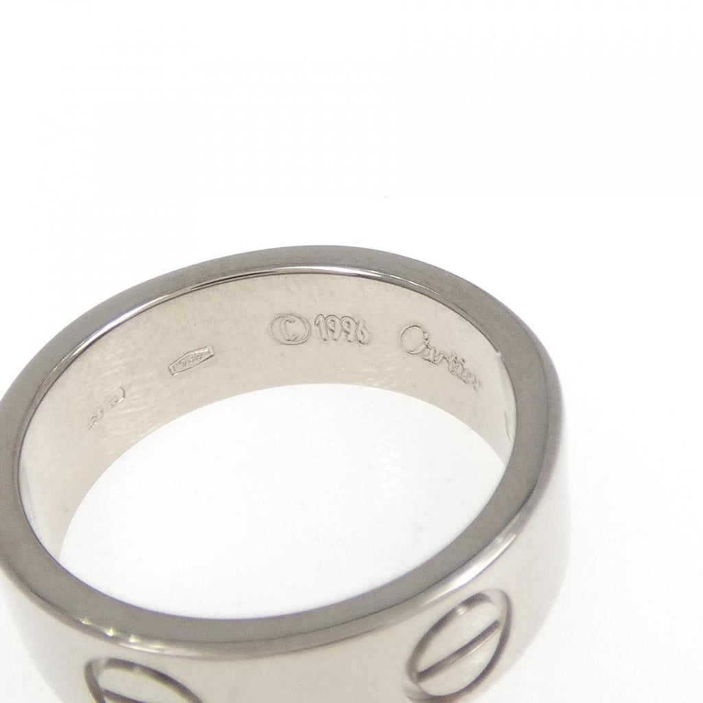 Love Ring 18K White Gold