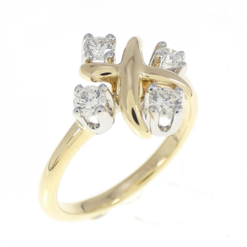 Lin Band Ring With Diamond Yellow
