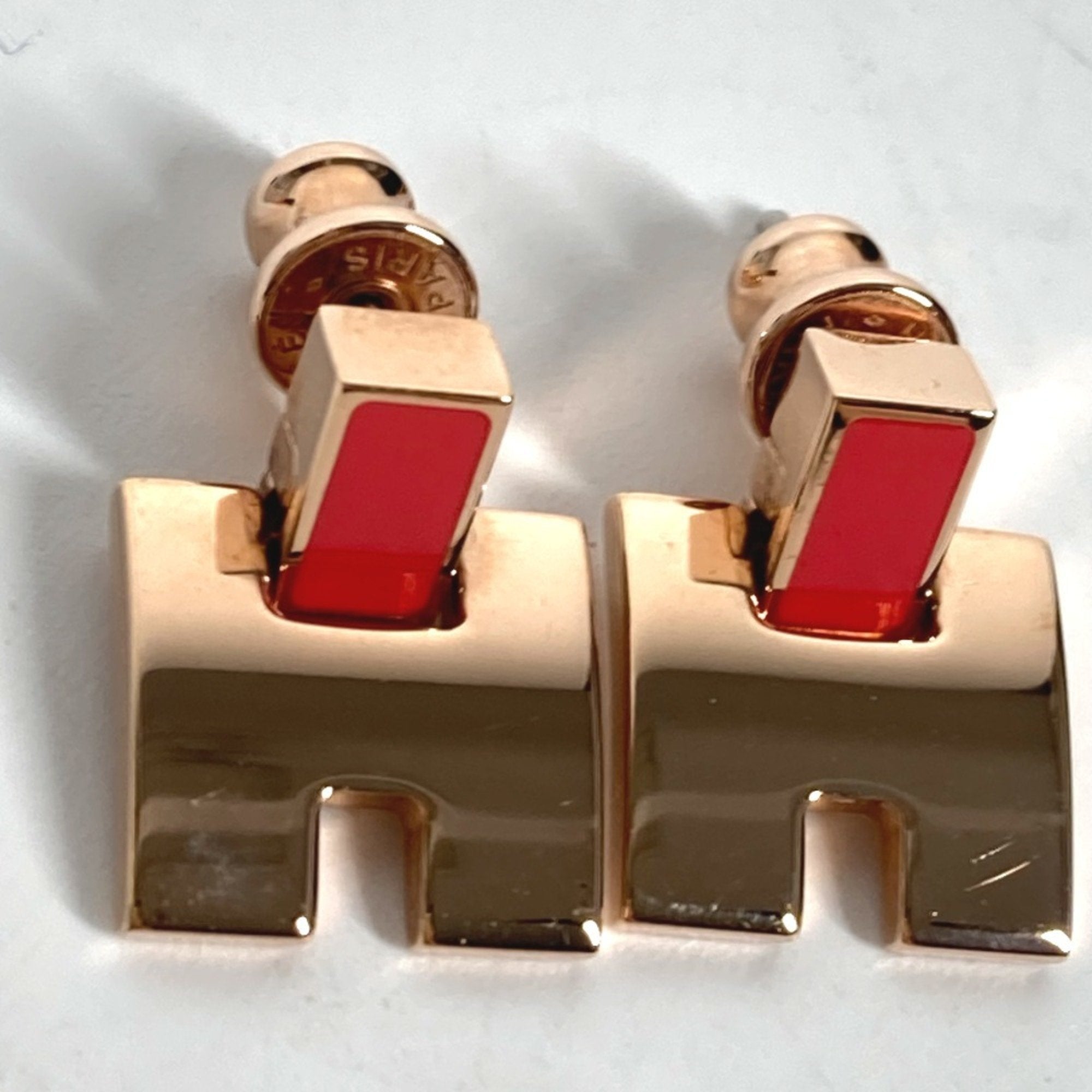 Eileen Earrings Metal Pink and Pink Gold Gold-Tone Metal