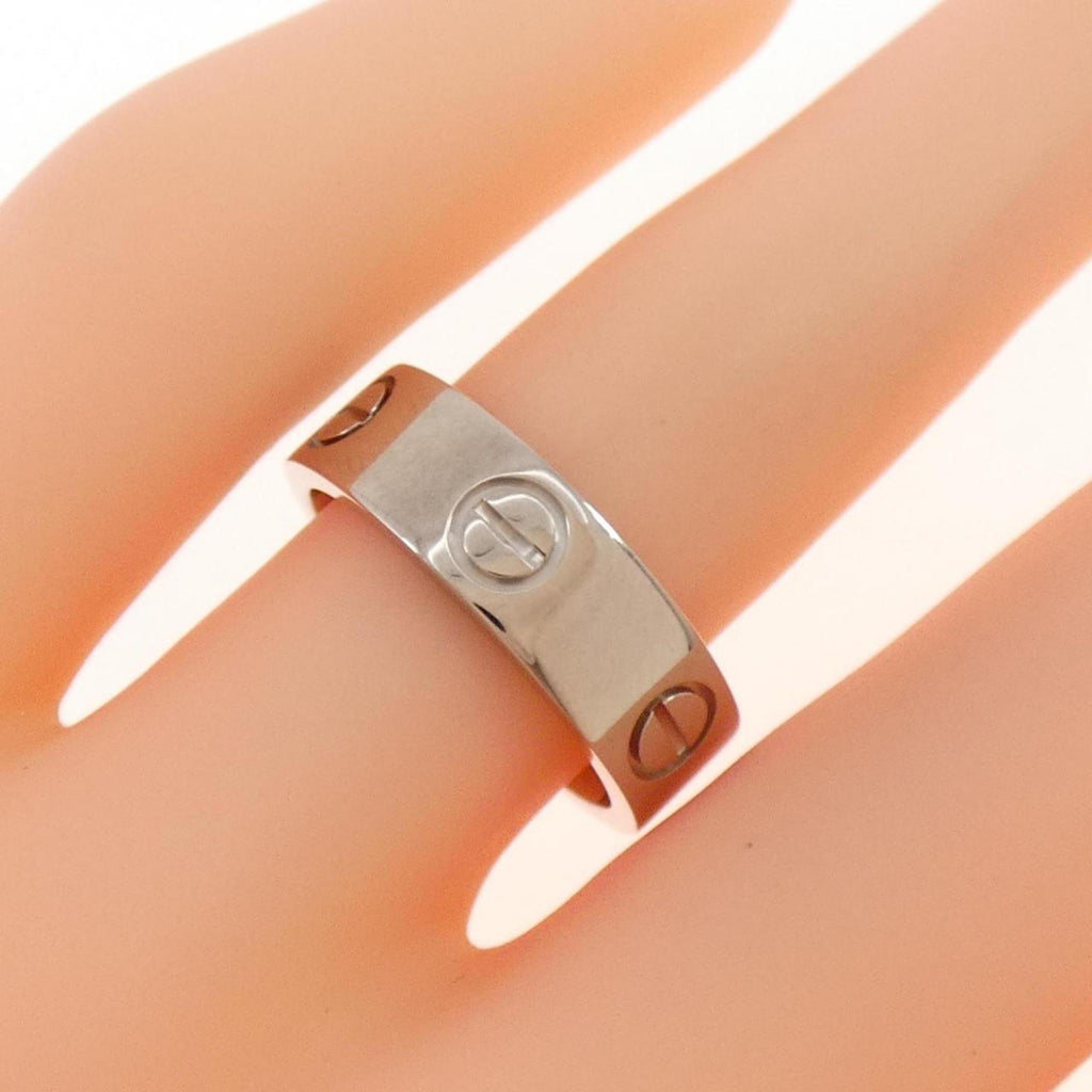 Love Ring 18K White Gold