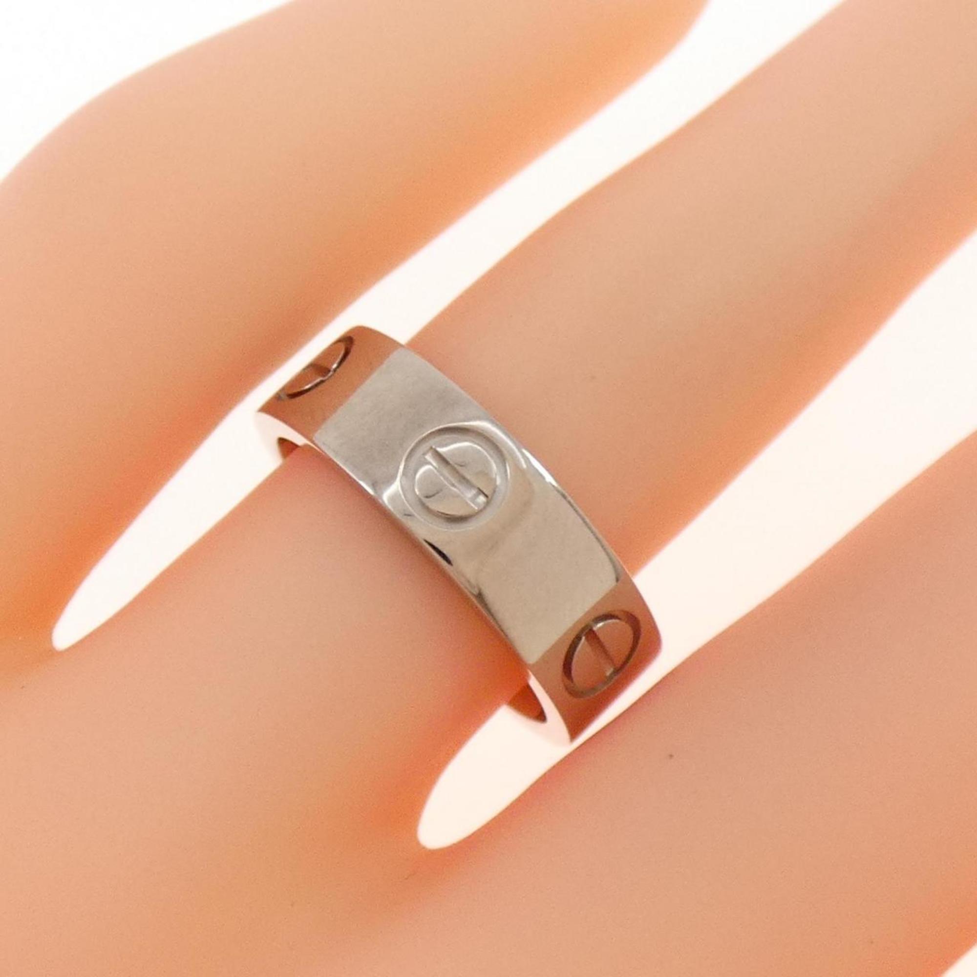 Love Ring 18K White Gold
