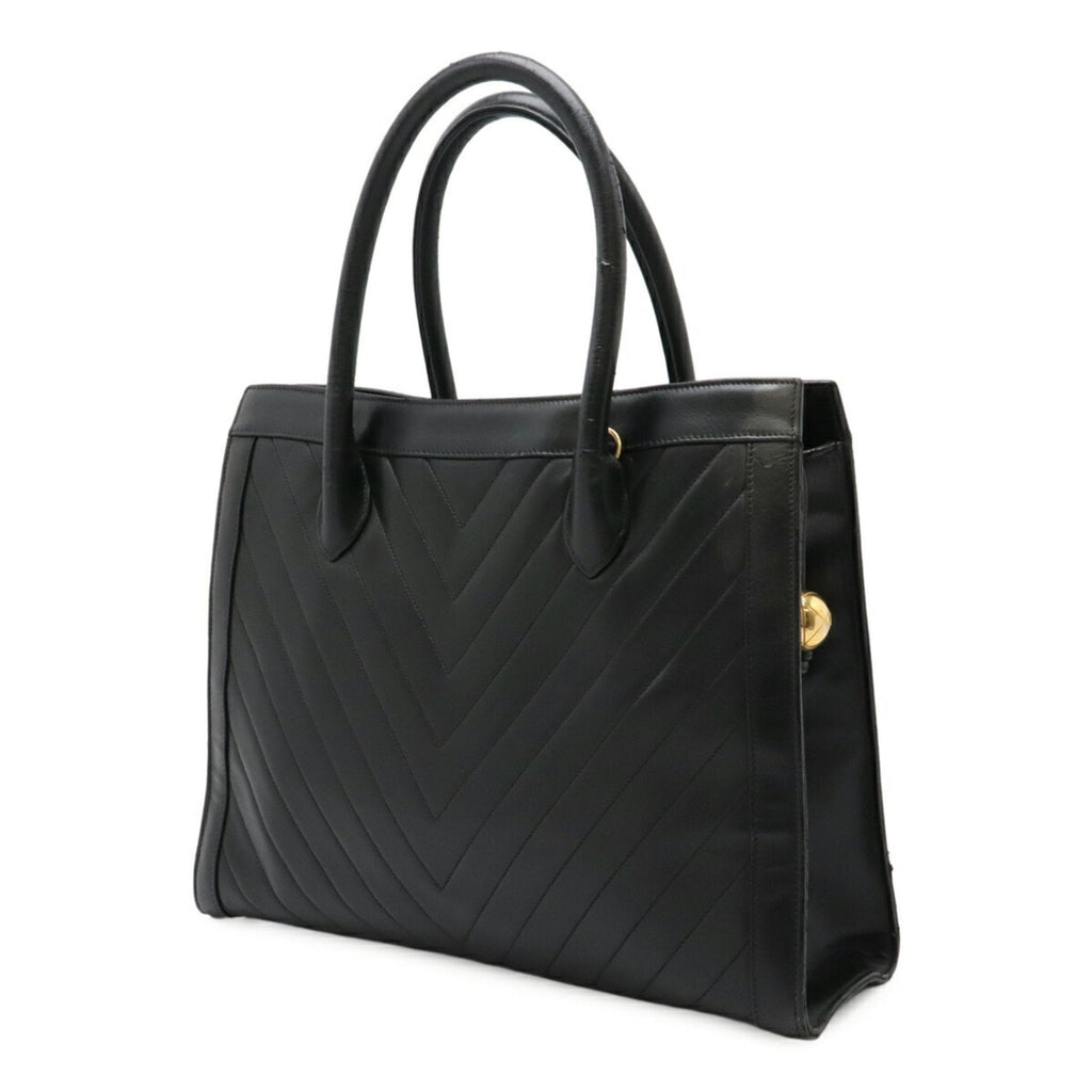 Vintage Convertible Tote Chevron Lambskin Medium