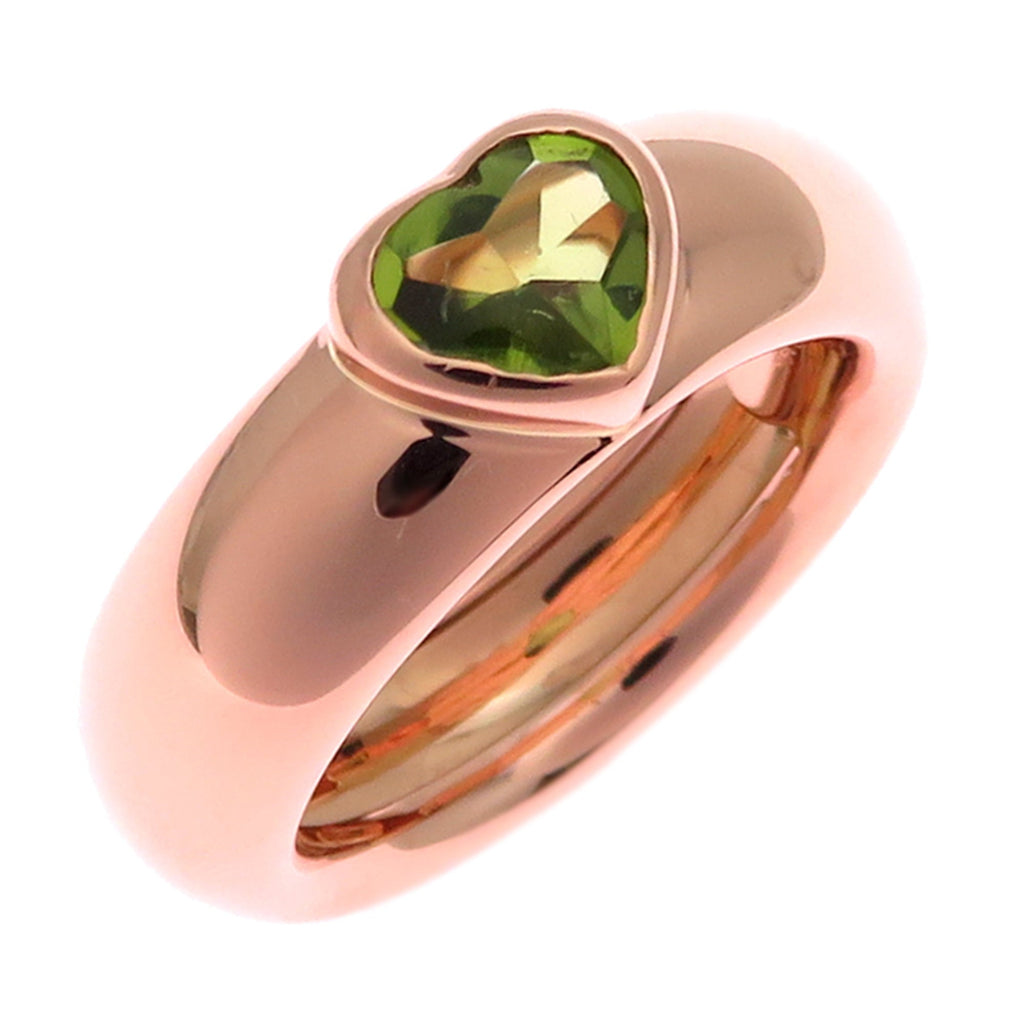 Ring 18K Rose Gold with Peridot