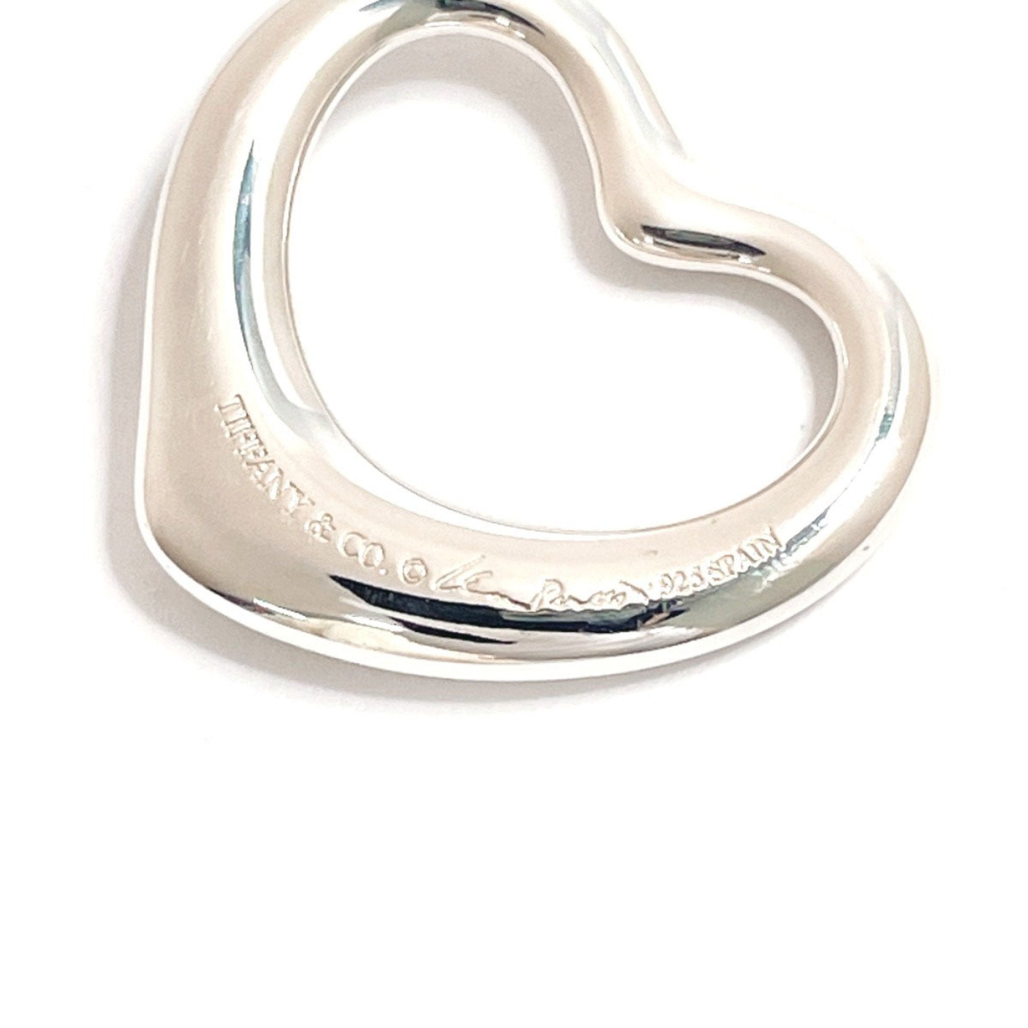 Elsa Peretti Pendant Necklace Sterling Silver 19.1mm