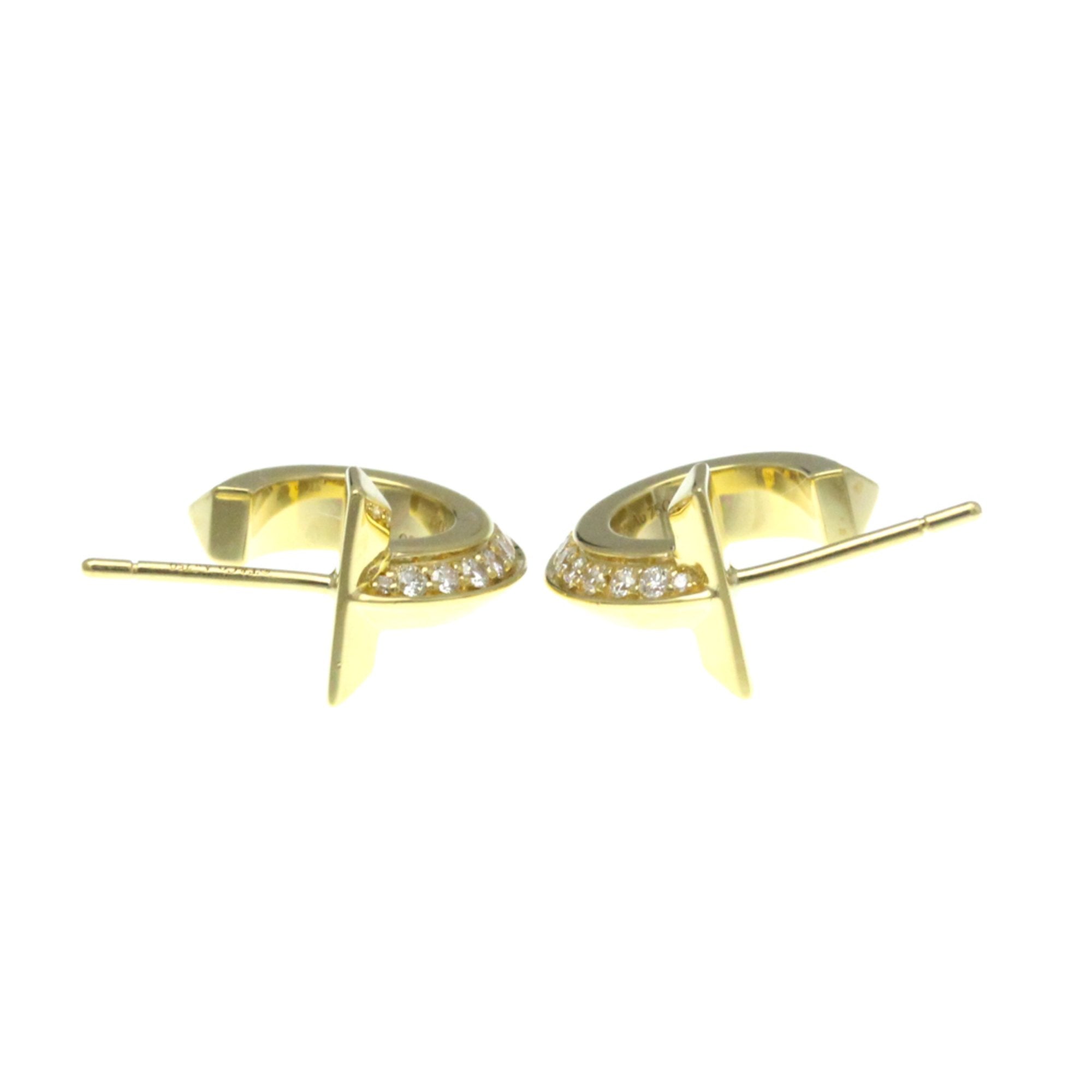 Earrings Hoop 18K Yellow Gold