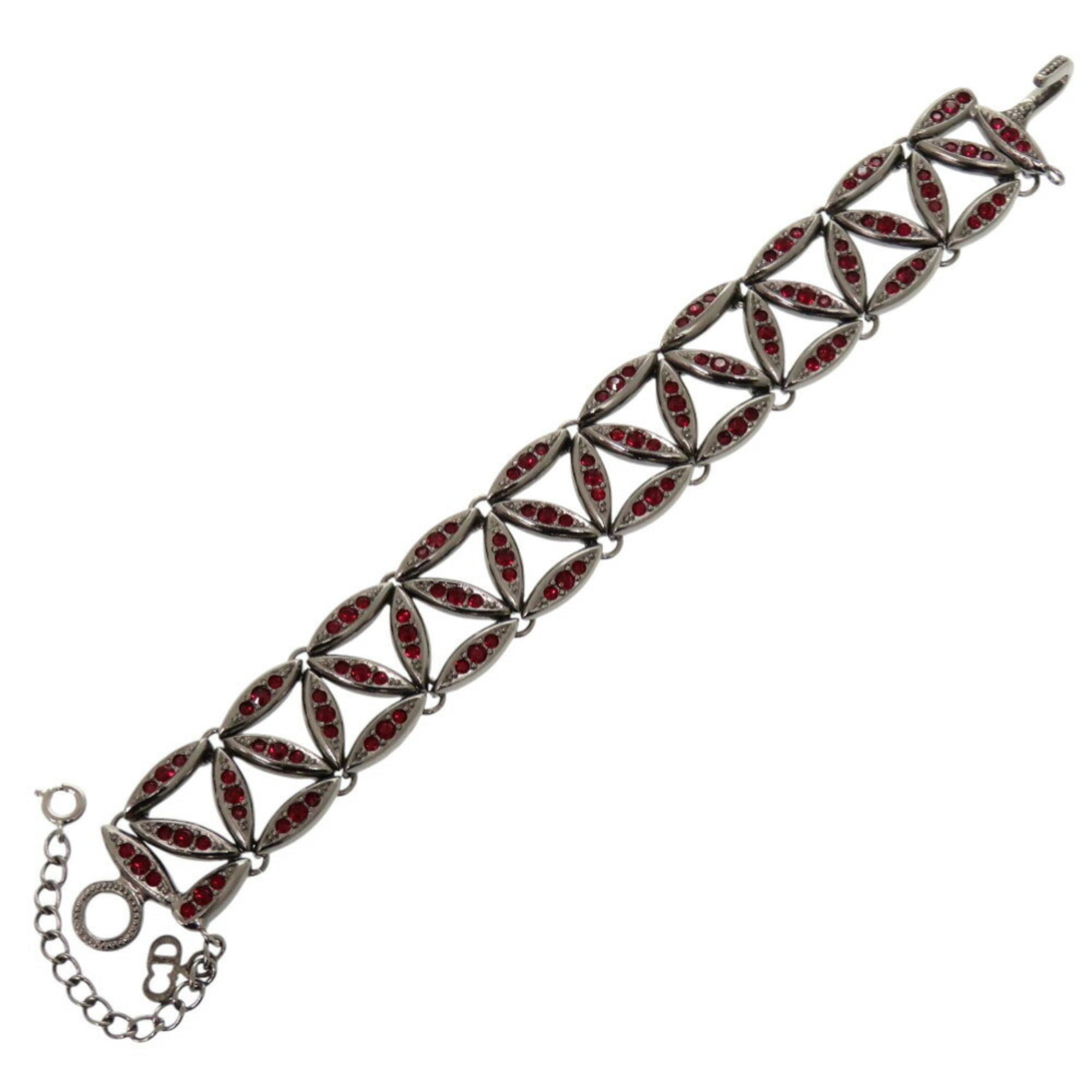 Charm Bracelet Metal Red