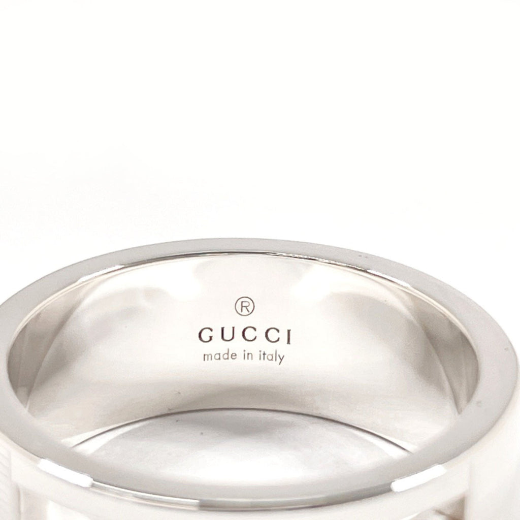 Cutout G Ring Sterling Silver