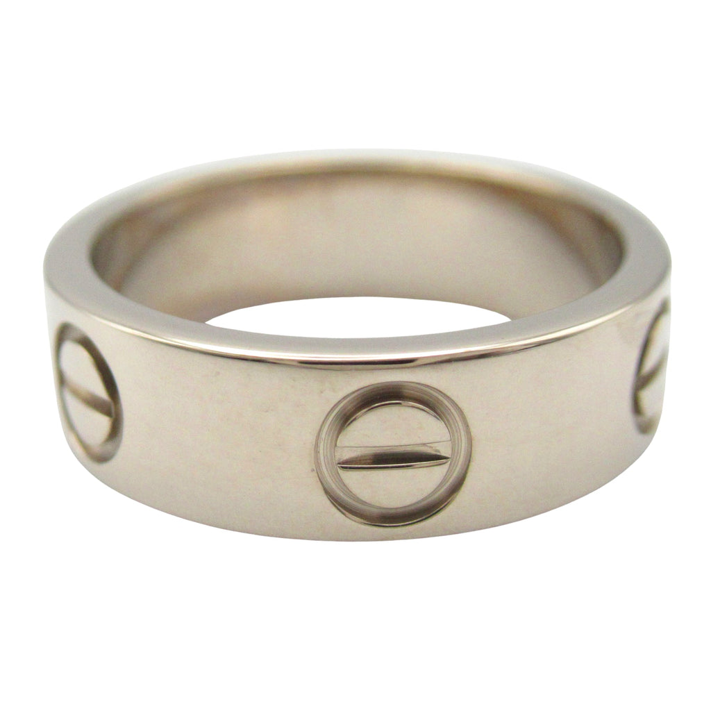 Love Ring 18K White Gold