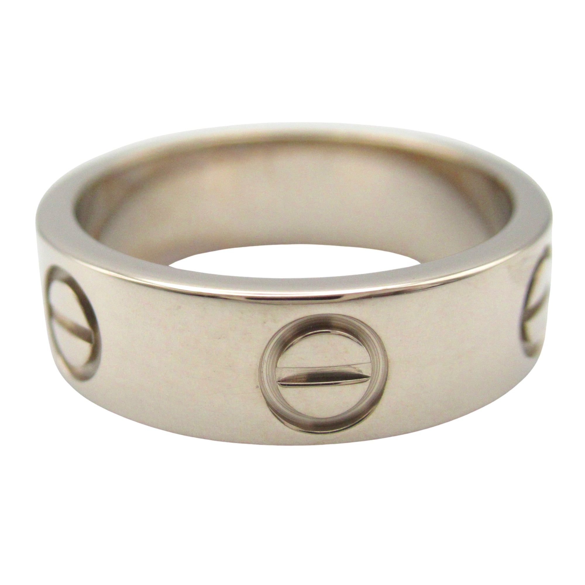 Love Ring 18K White Gold